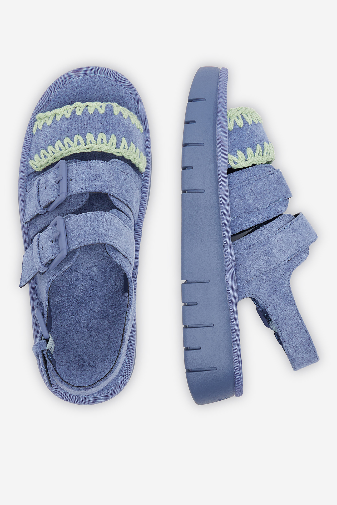 Sandály BLANKYTNĚ MODRÁ