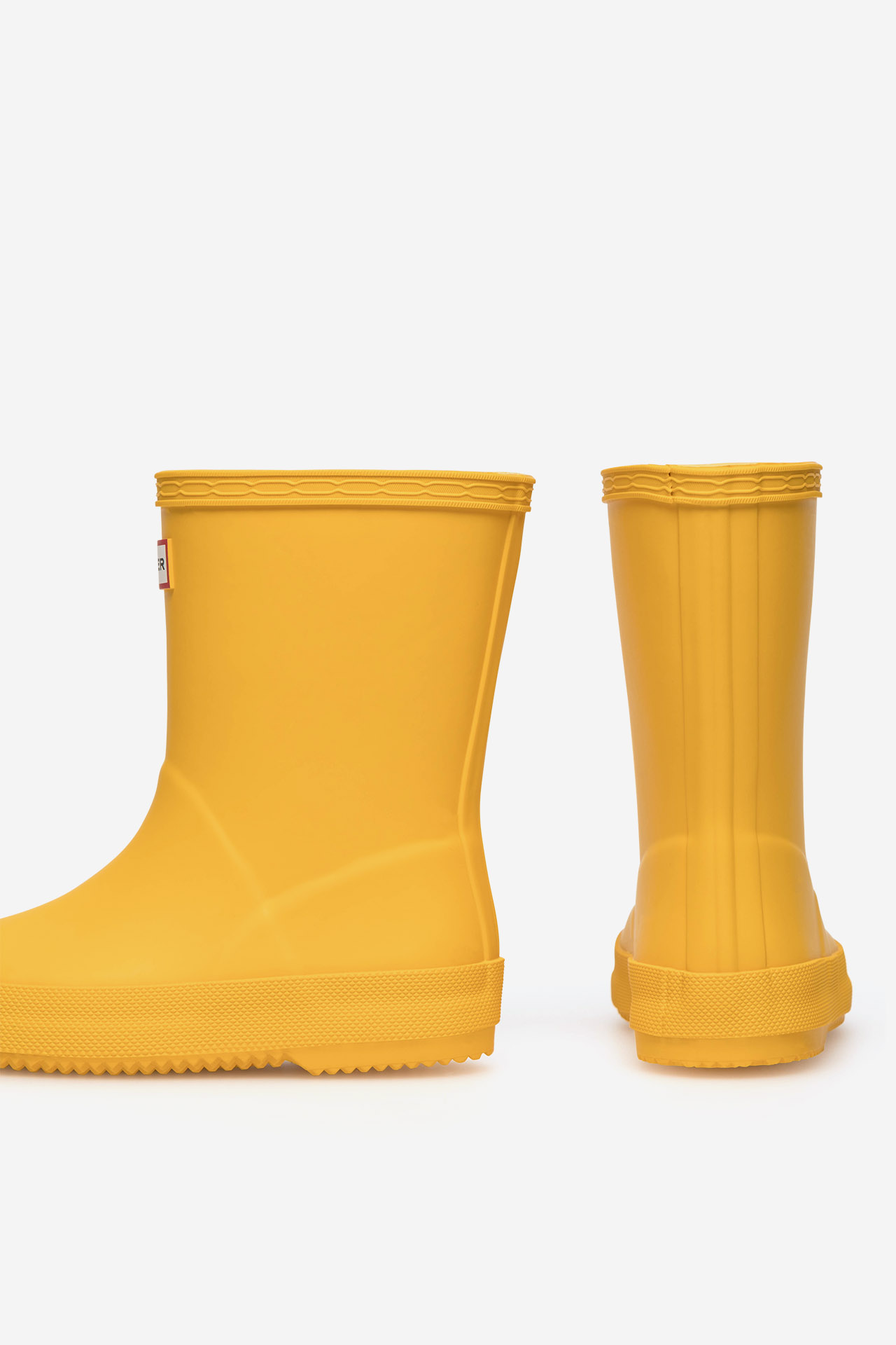 Gumijasti škornji Rumena