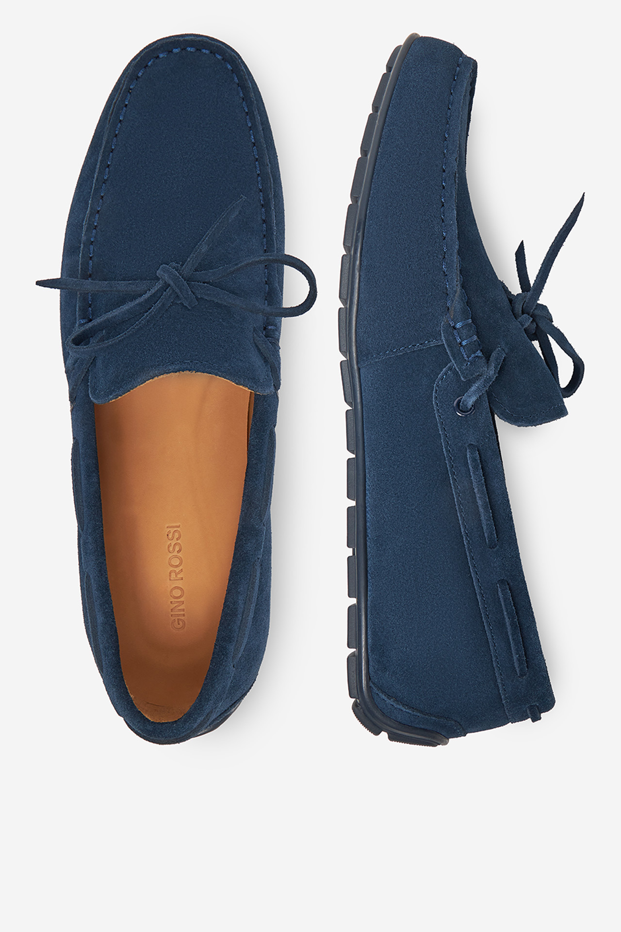 Mokasíny TMAVĚ MODRÁ