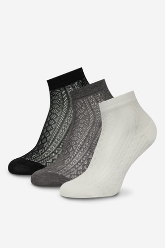 NINE WEST KR_NW_SHINY_Z_SS25 (3 PACK) BÍLÁ
