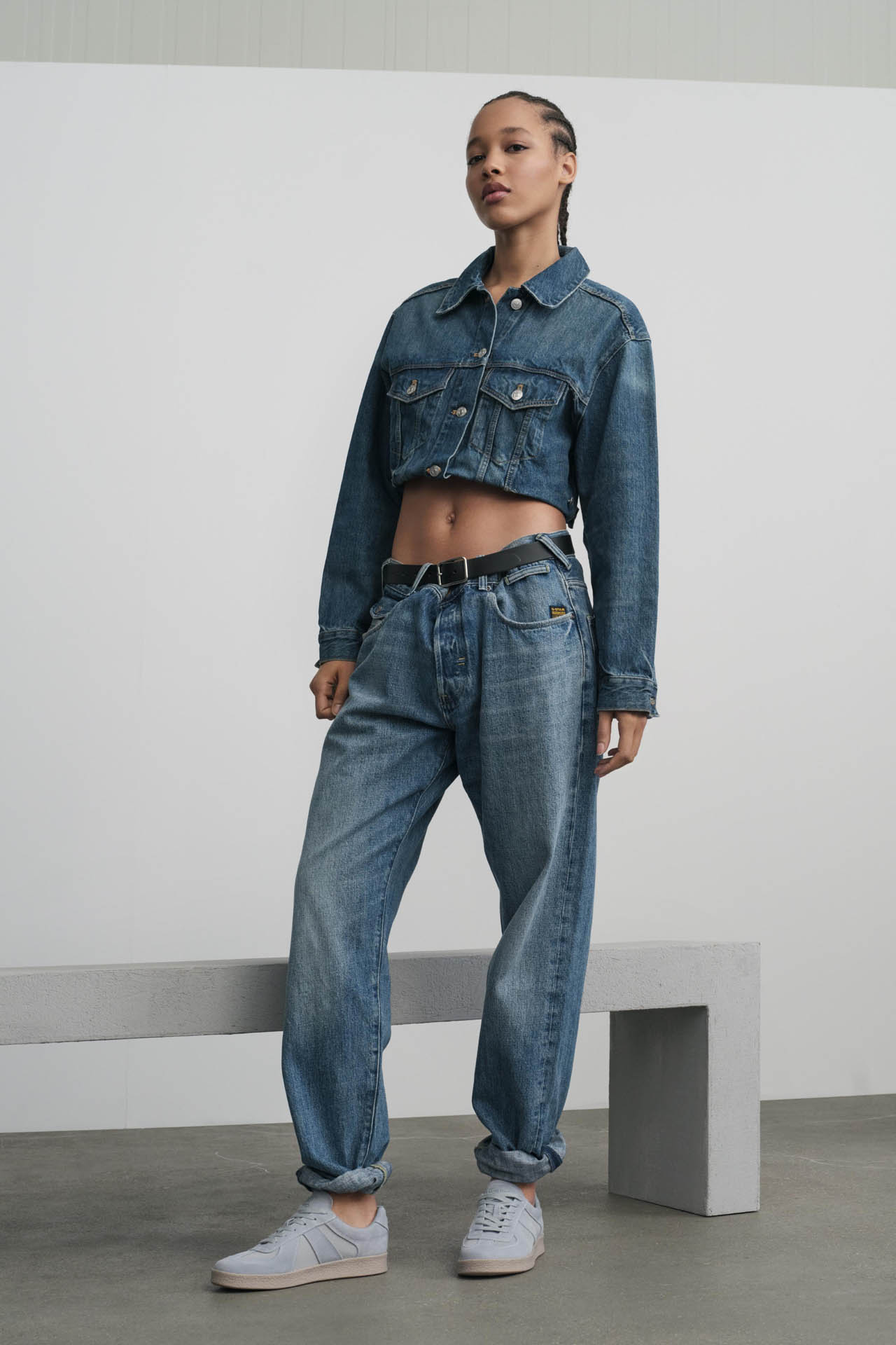 Tenisky BLANKYTNĚ MODRÁ