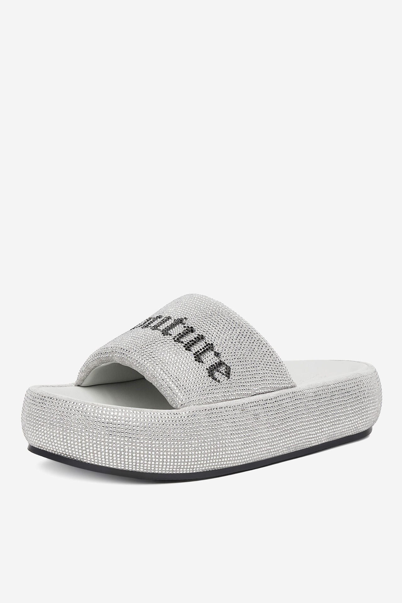 Pantofle STŘÍBRNÁ