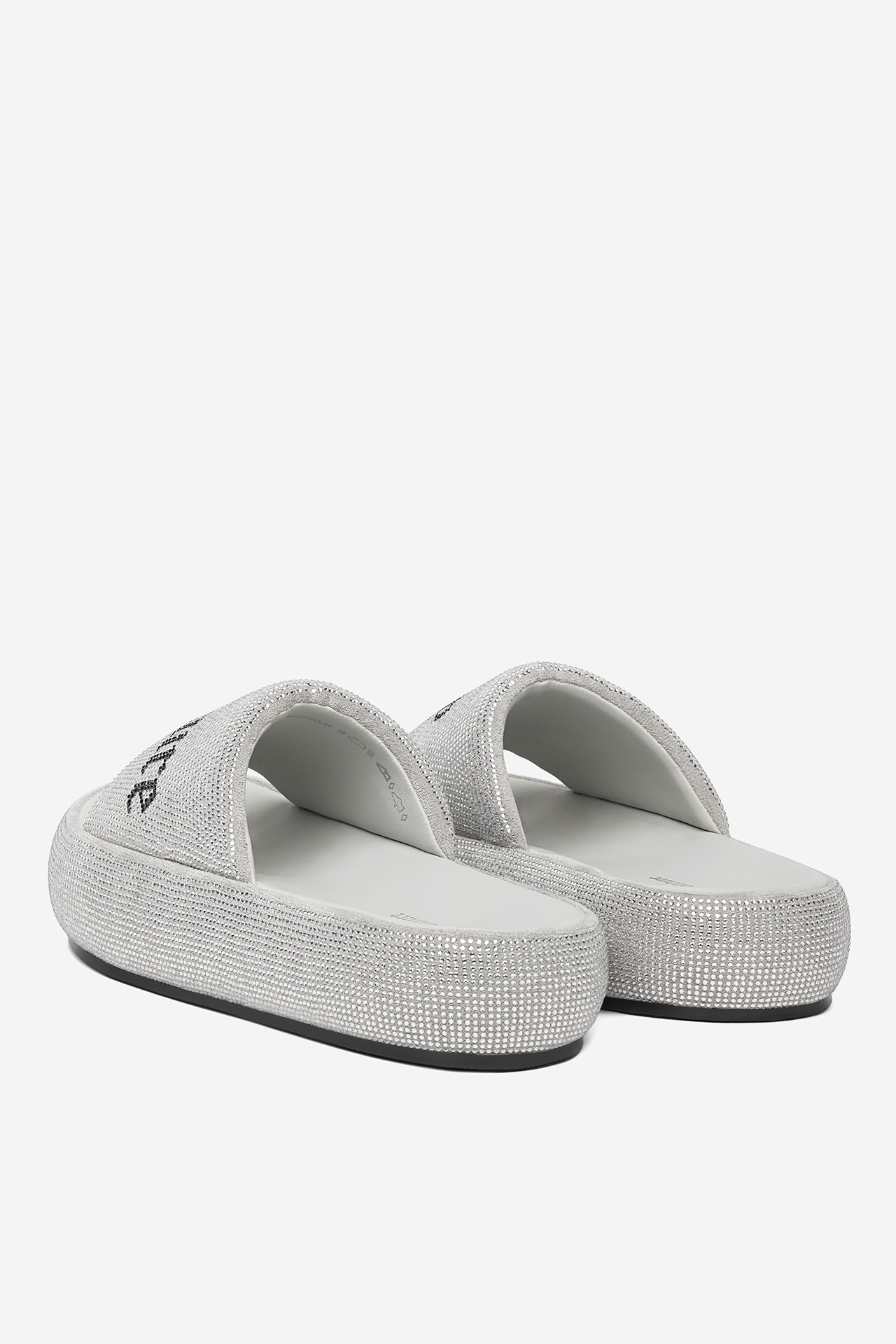 Pantofle STŘÍBRNÁ