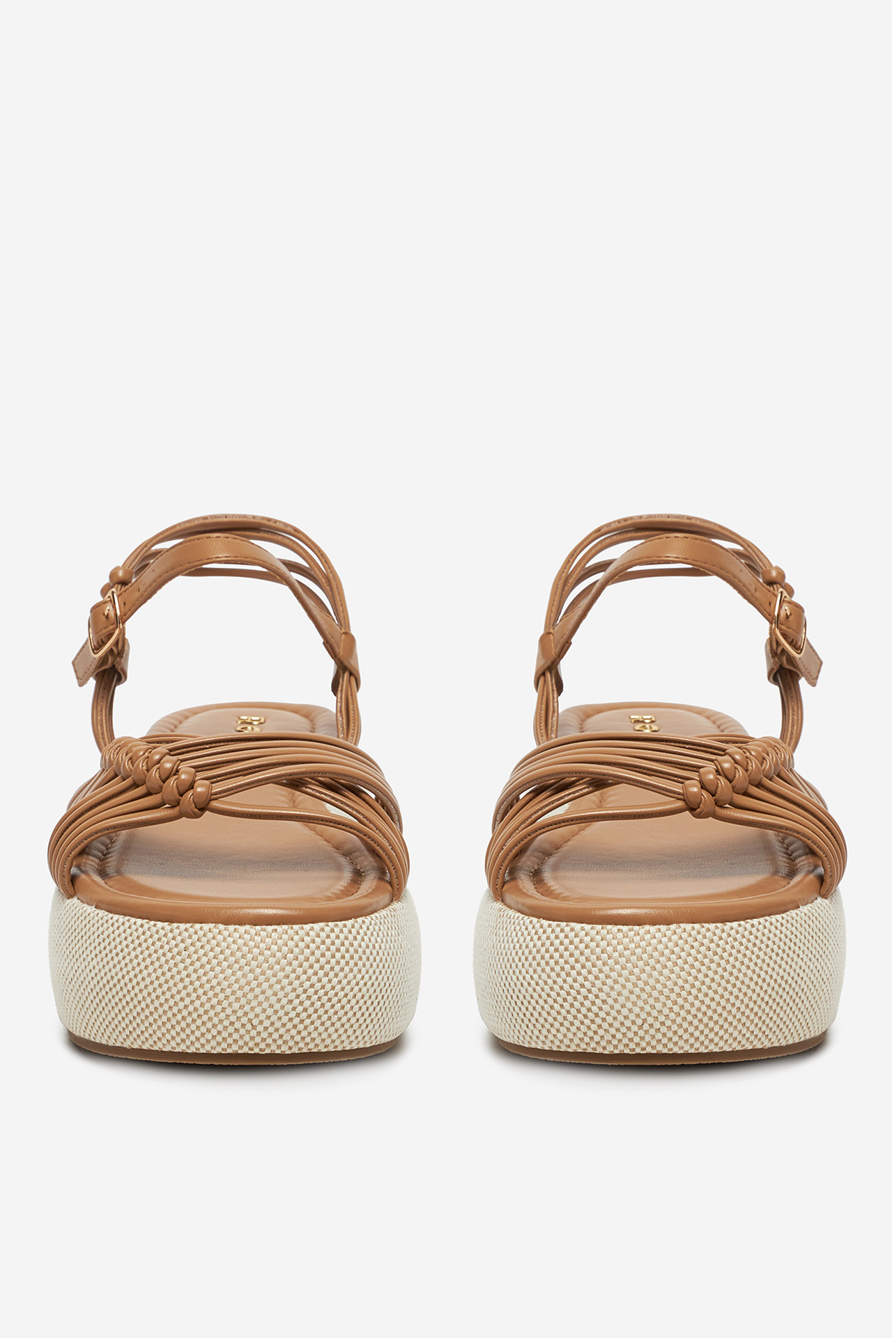 Sandály TMAVĚ BÉŽOVÁ