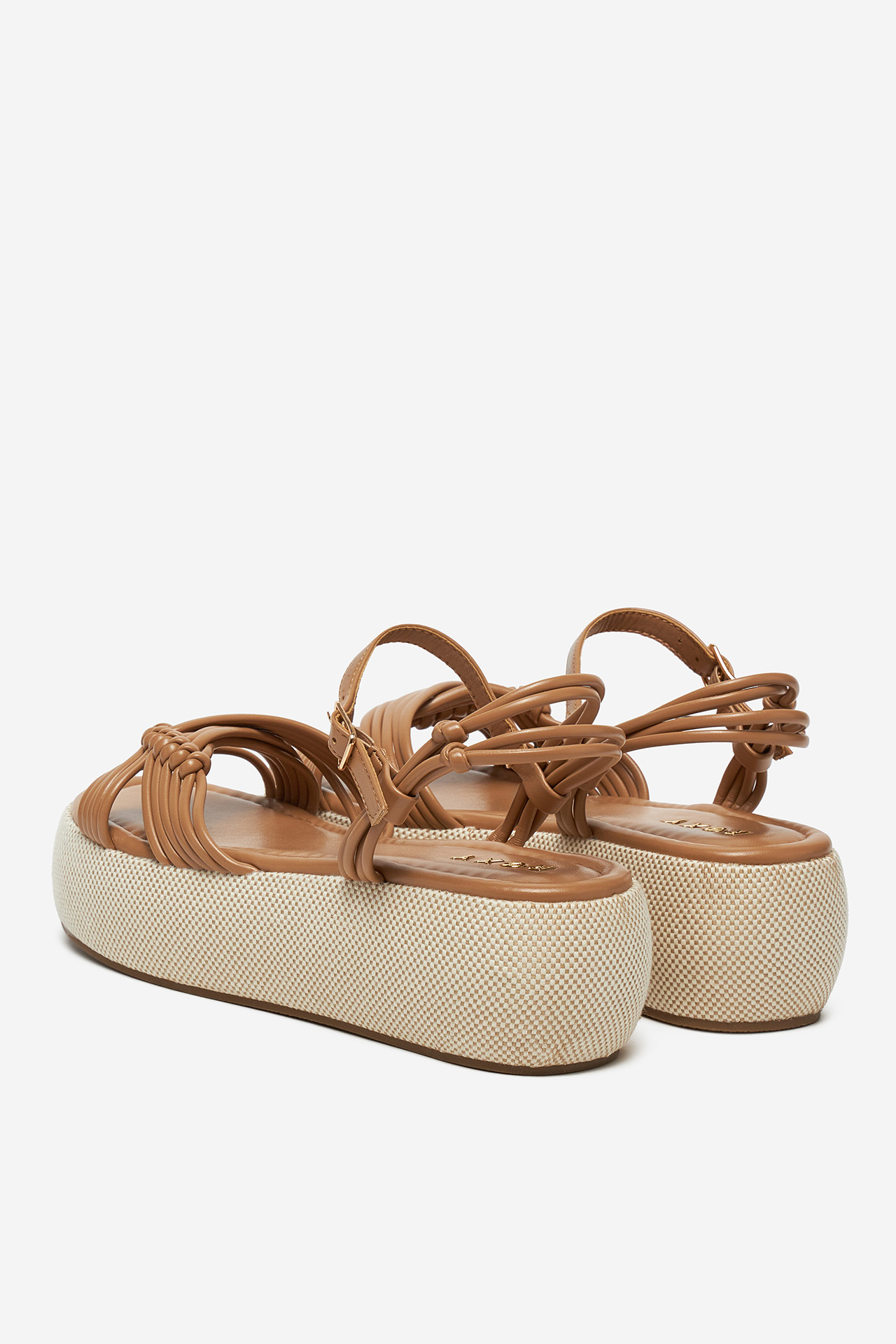 Sandály TMAVĚ BÉŽOVÁ