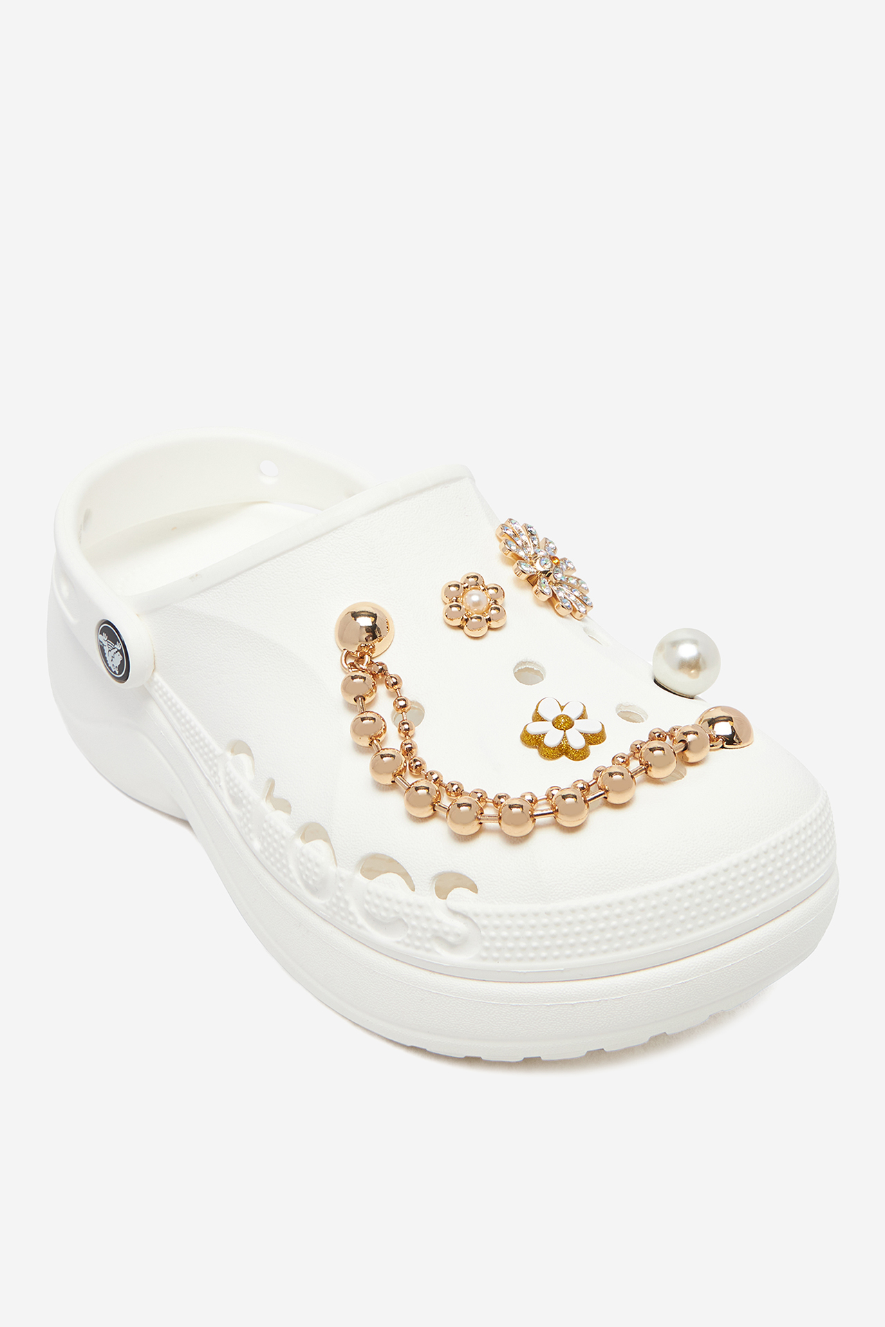 Okrasek za obutev Zlata