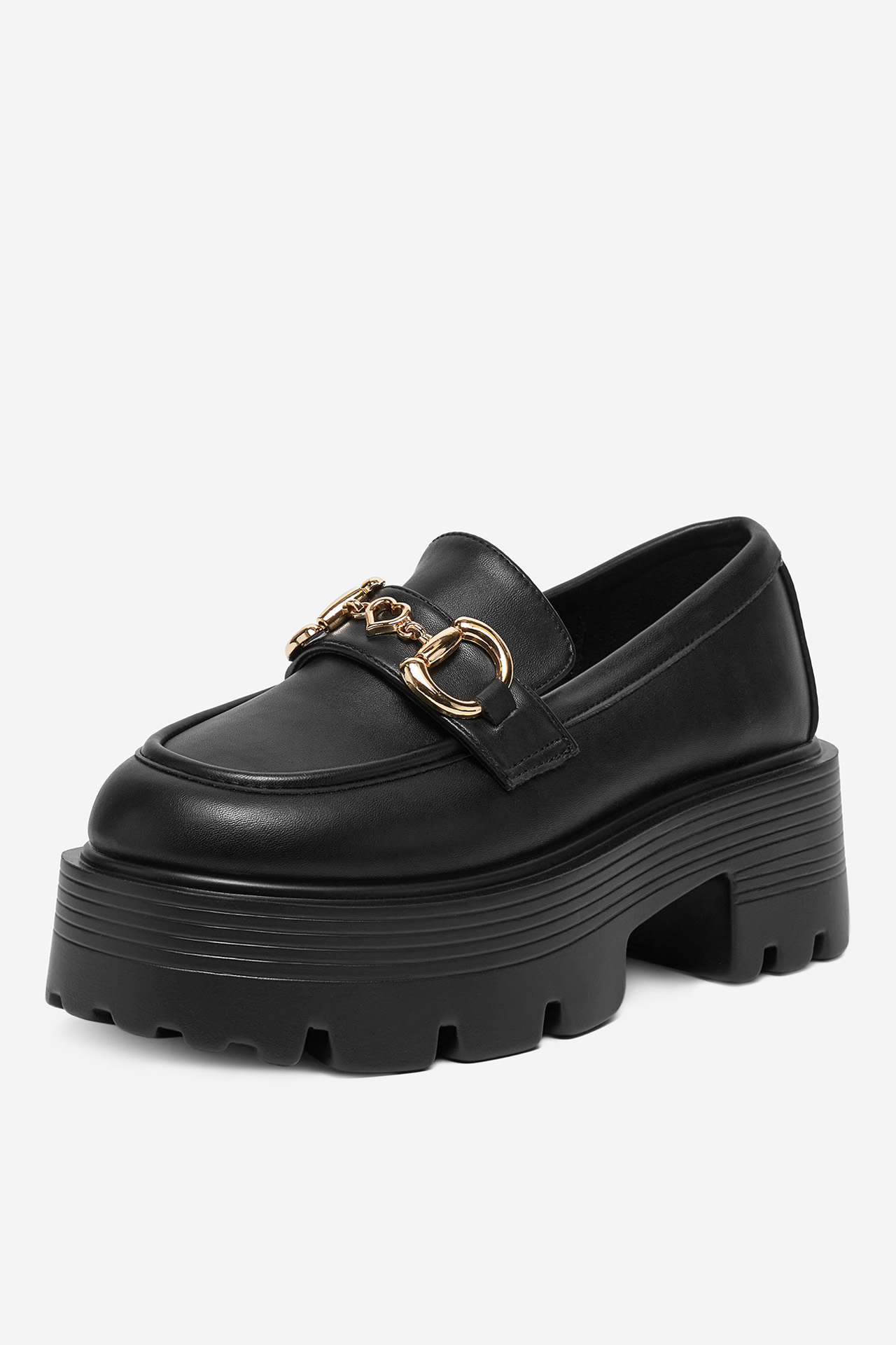 Loaferice Crno