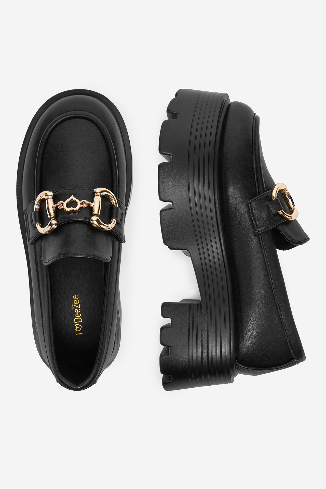 Loaferice Crno