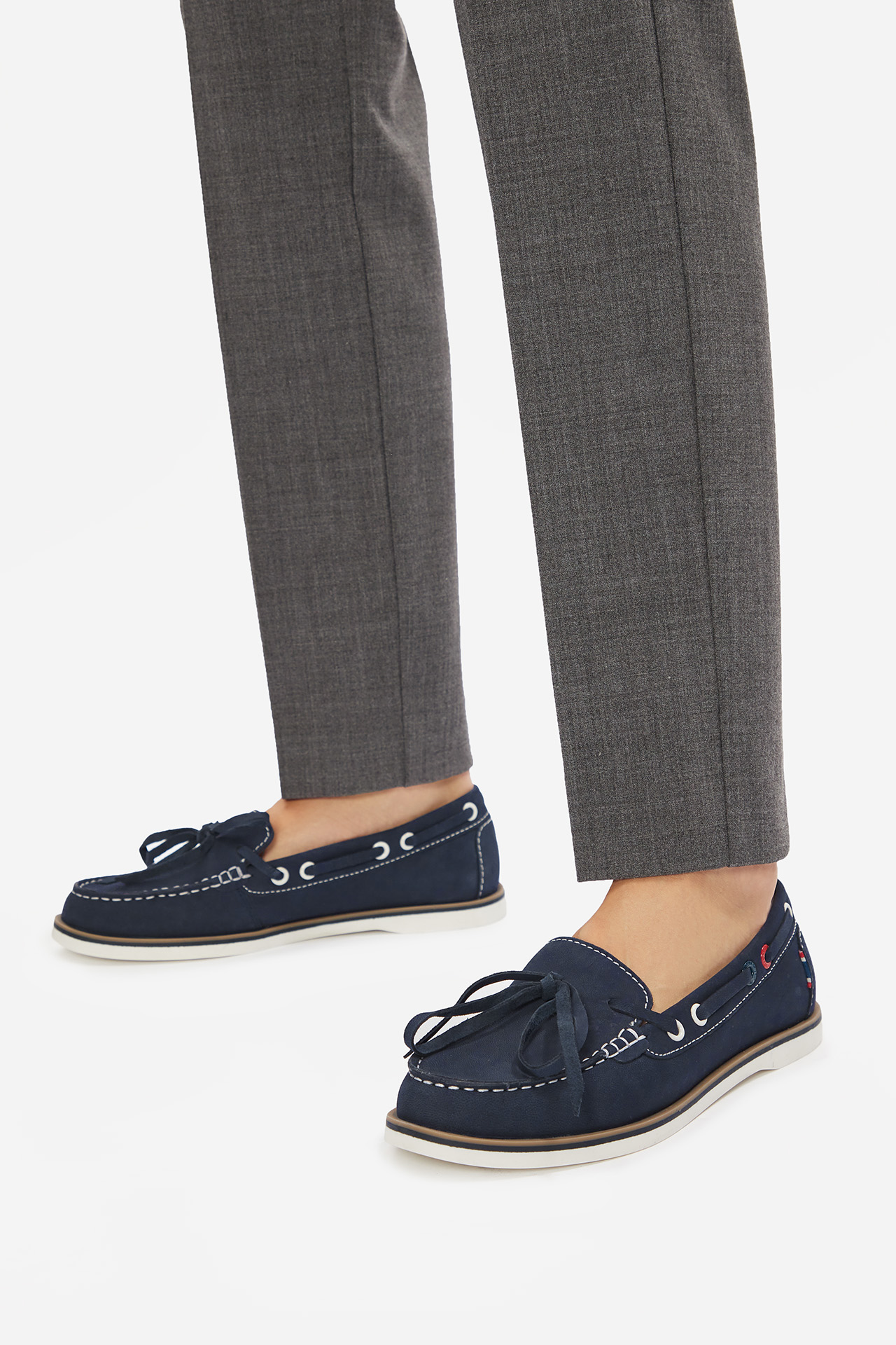 Mokasíny TMAVĚ MODRÁ