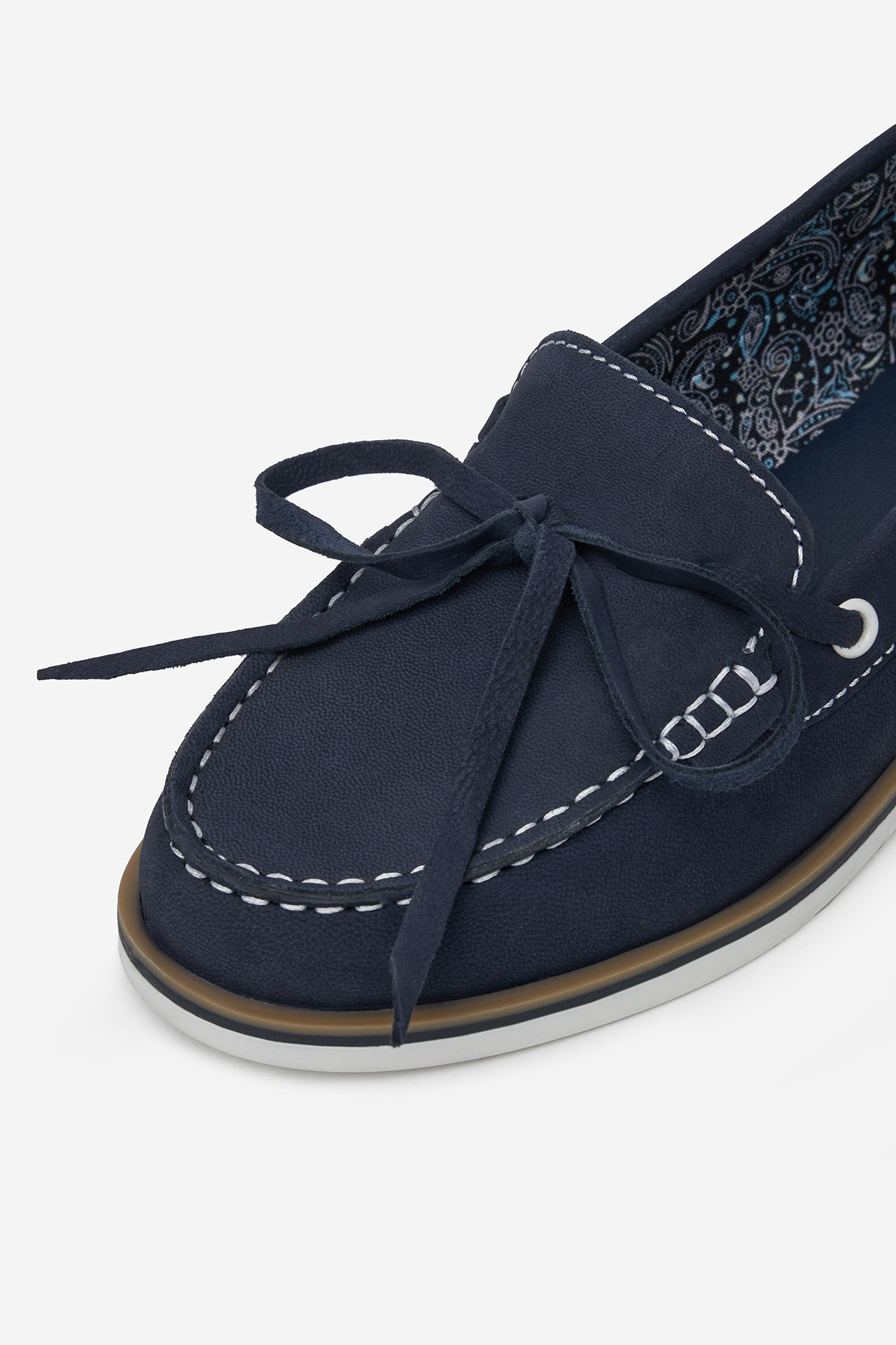 Mokasíny TMAVĚ MODRÁ