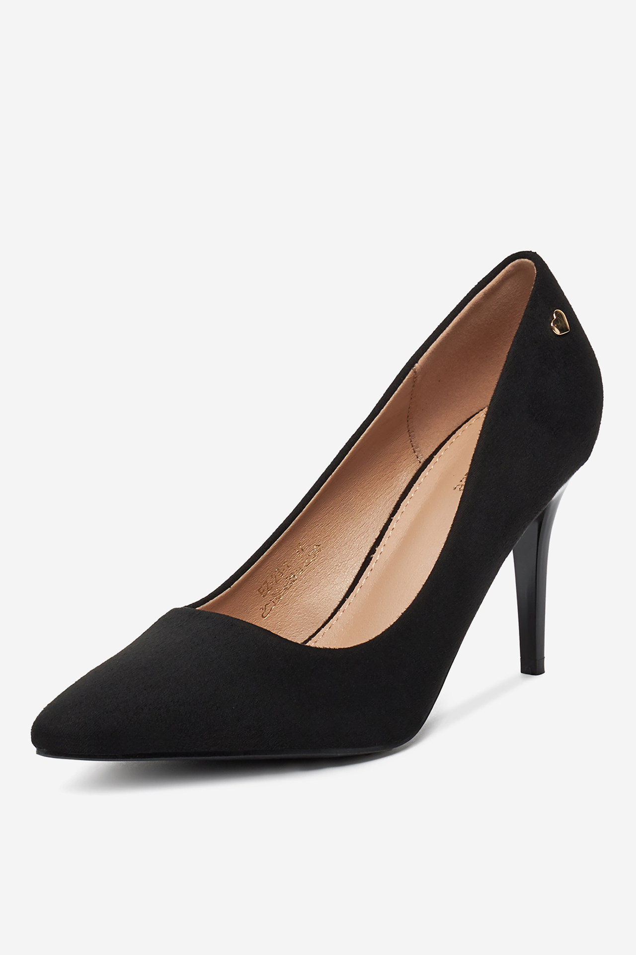 Čevlji z visoko peto Črna