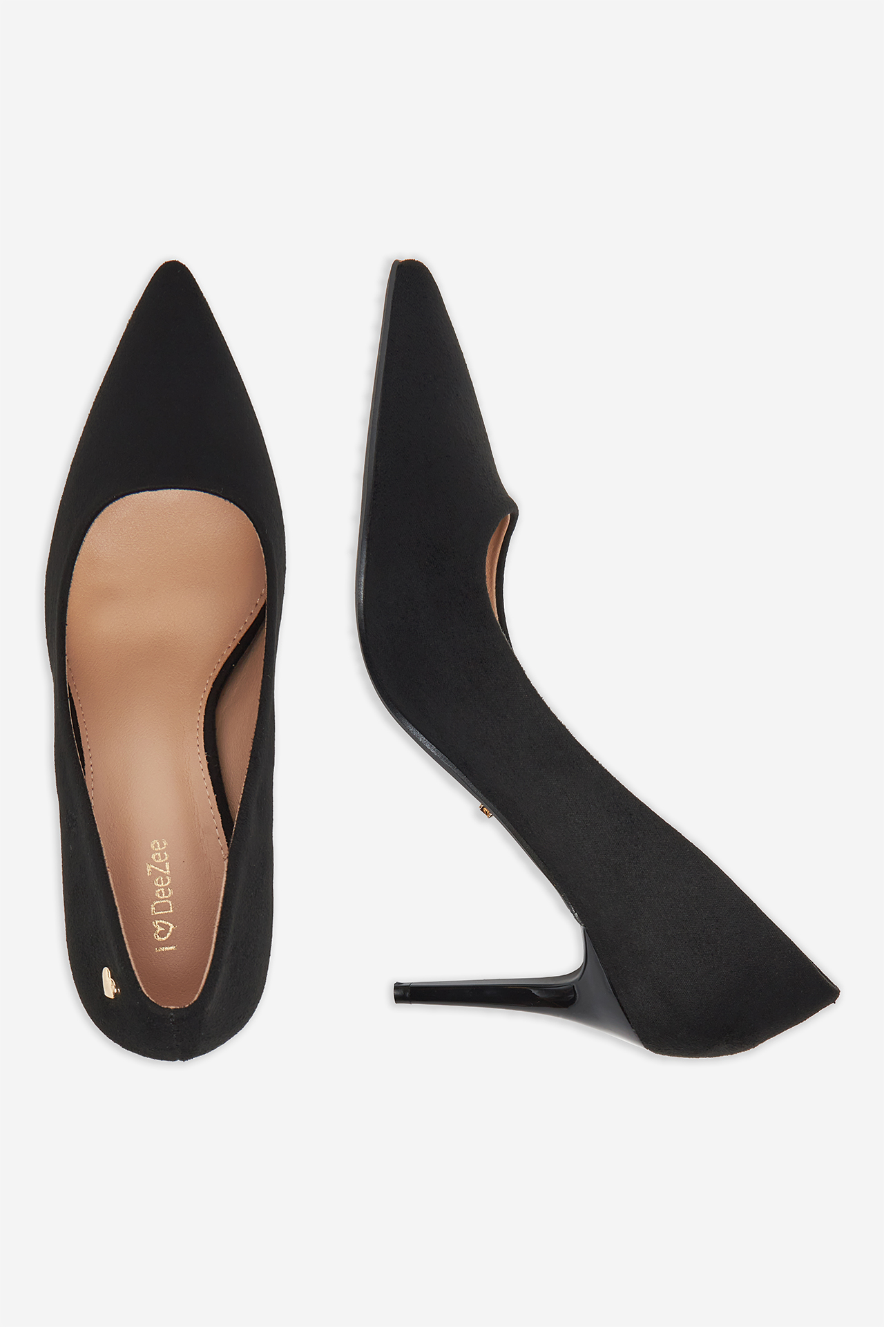 Čevlji z visoko peto Črna