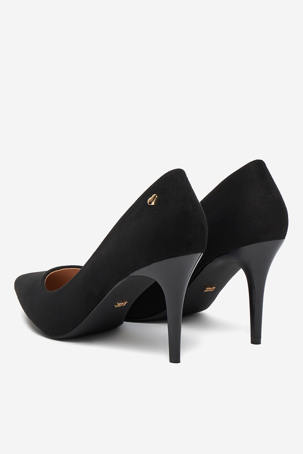 Čevlji z visoko peto Črna