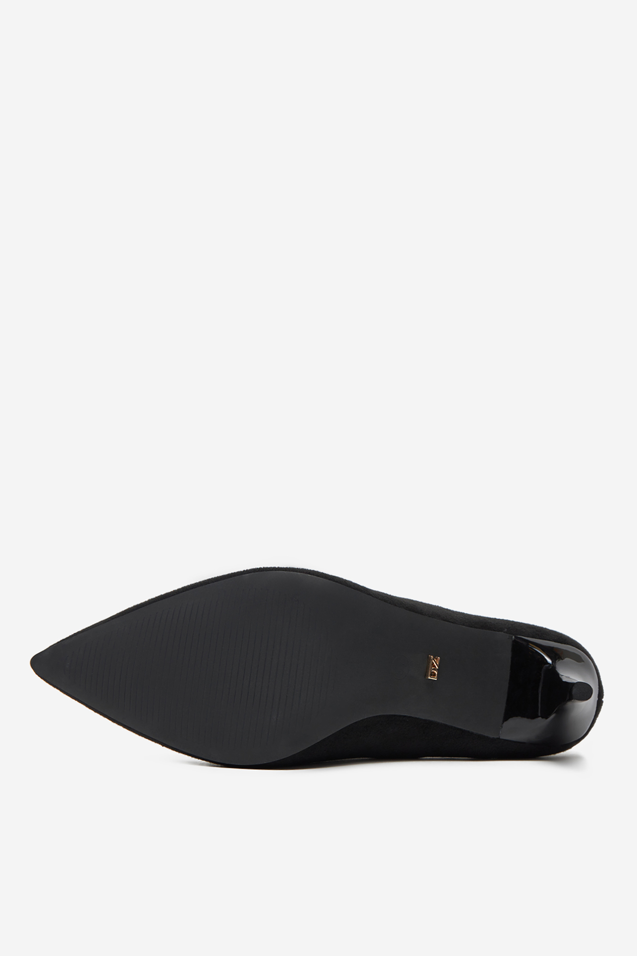 Čevlji z visoko peto Črna