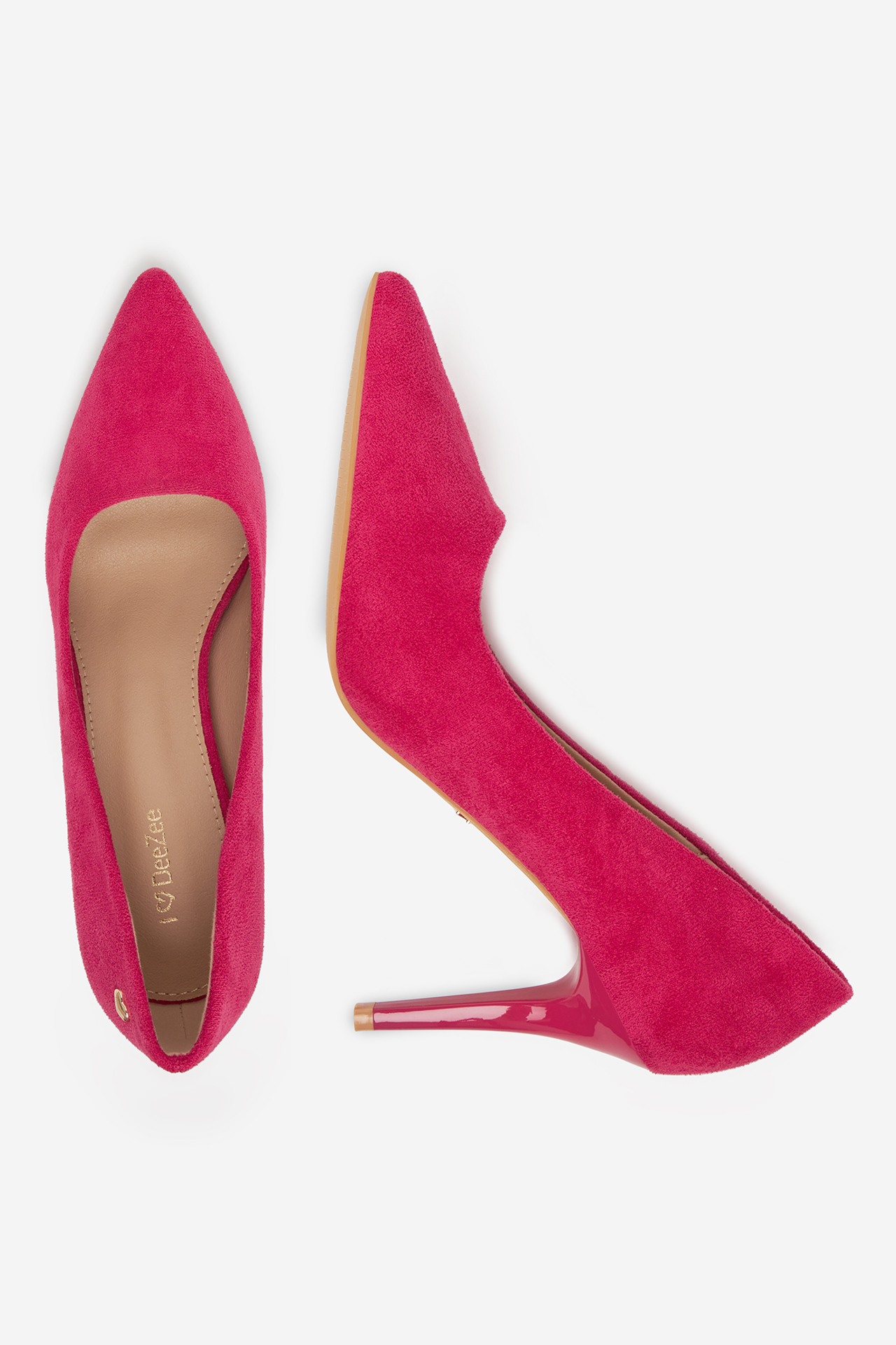 Lodičky Tmavo ružová