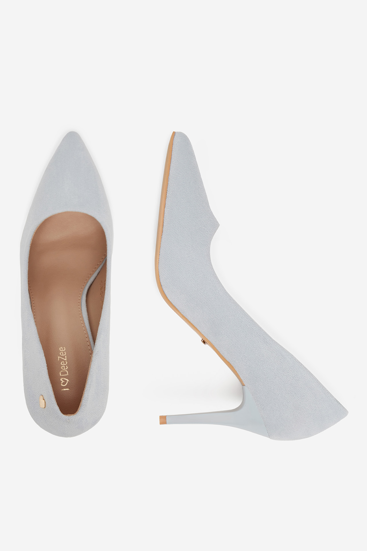 Pantofi stiletto ALBASTRU DESCHIS