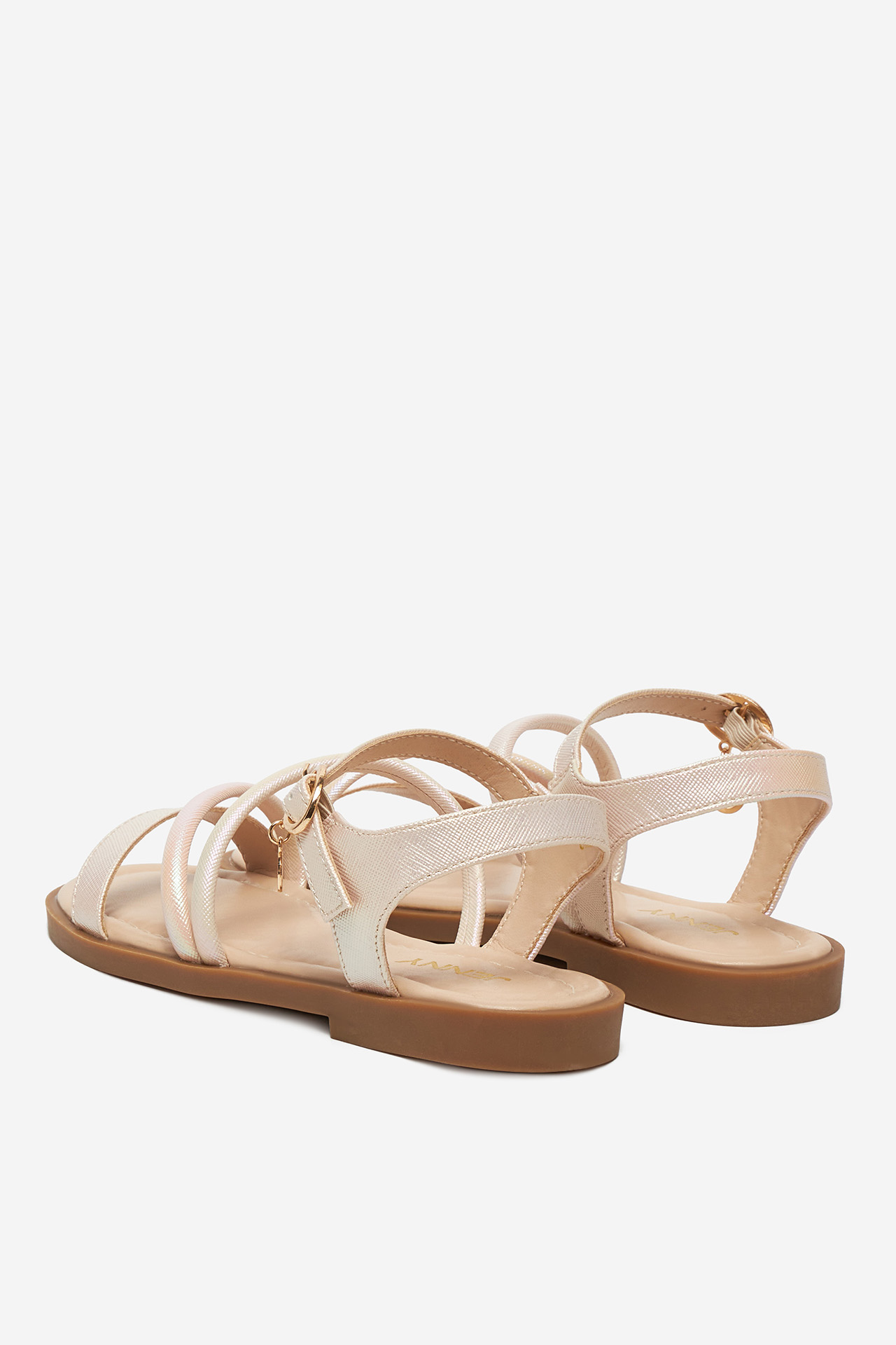 Sandále Svetlo béžová