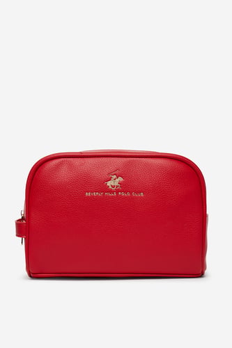 Kosmetyczka Beverly Hills Polo Club BHPC-U1-004-SS25 Czerwony