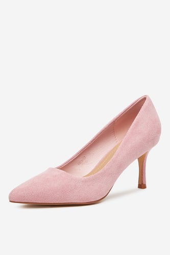 Čevlji s peto DeeZee BK-0807 Roza