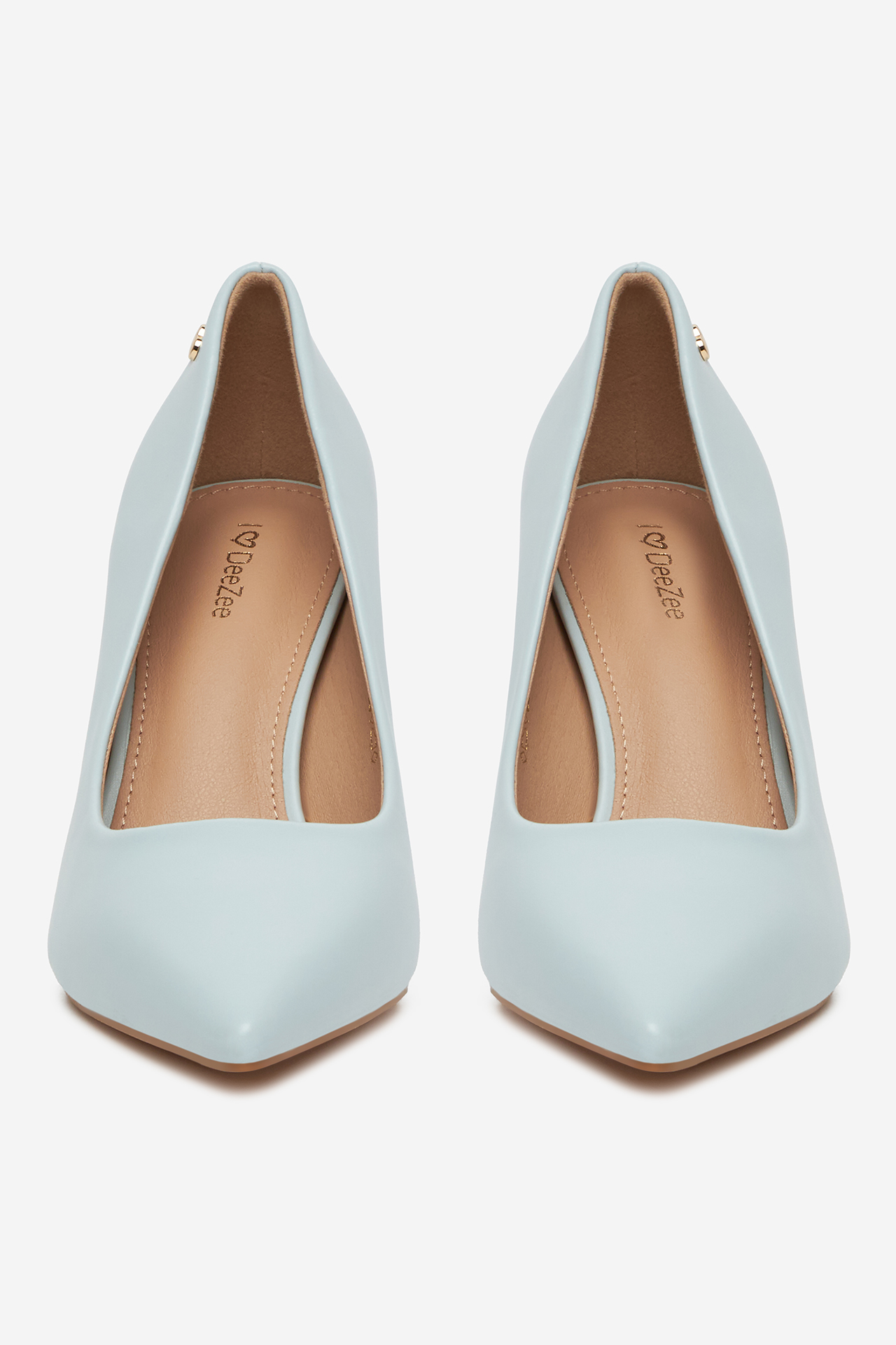 Pantofi cu toc ALBASTRU DESCHIS