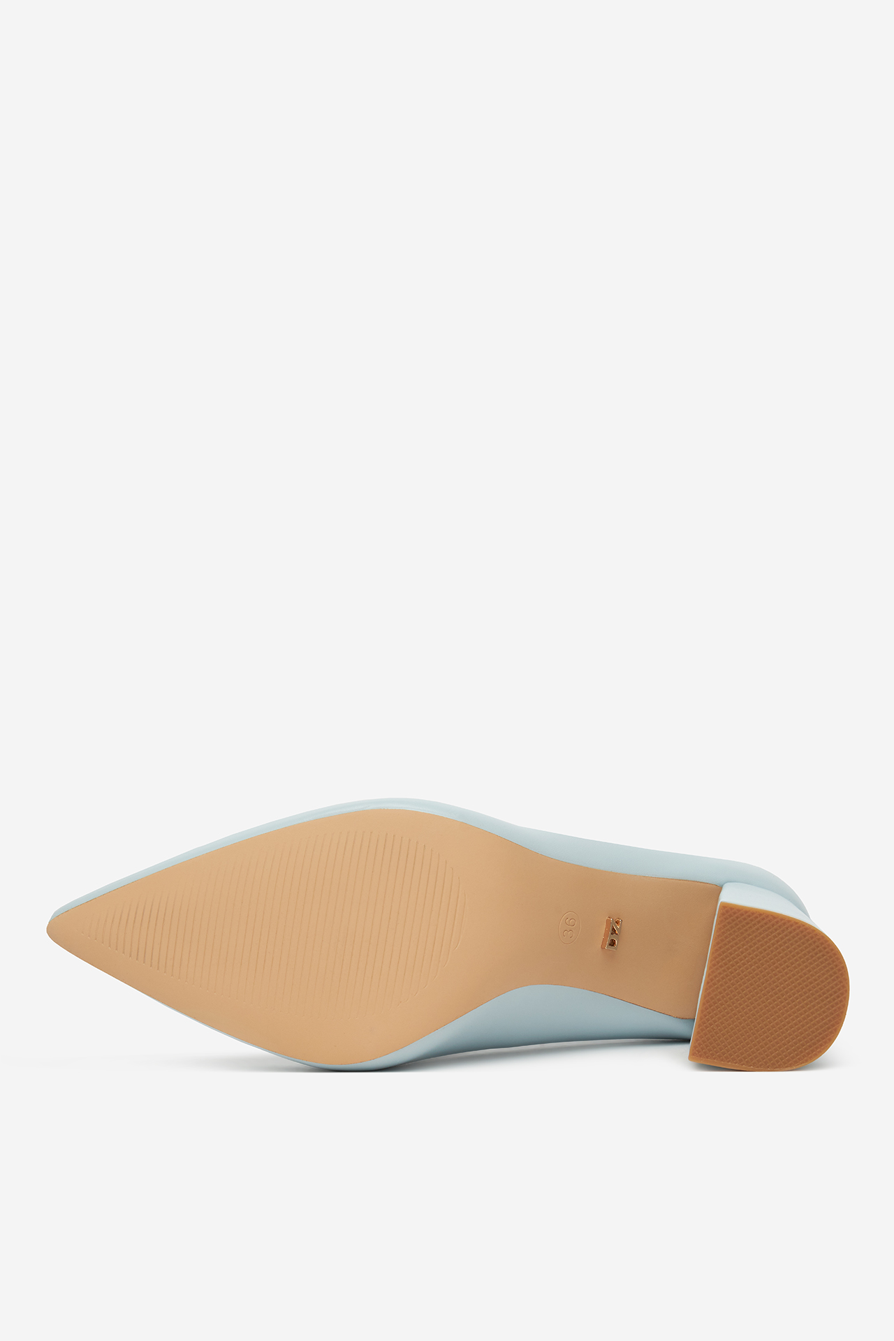 Pantofi cu toc ALBASTRU DESCHIS