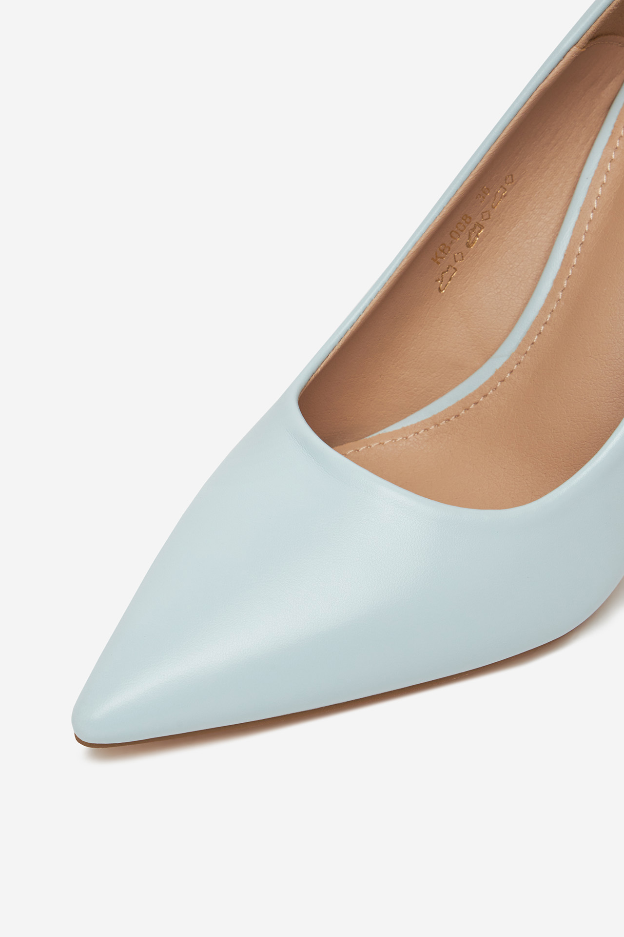 Pantofi cu toc ALBASTRU DESCHIS