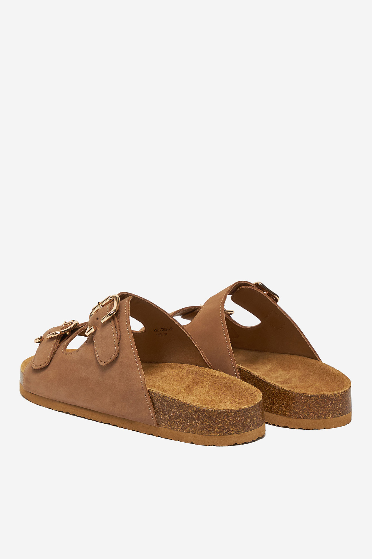 Pantofle TMAVĚ BÉŽOVÁ