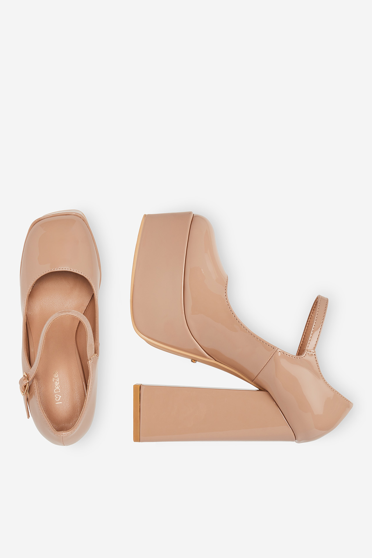 Lodičky DeeZee LWLB0328-1 BÉŽOVÁ