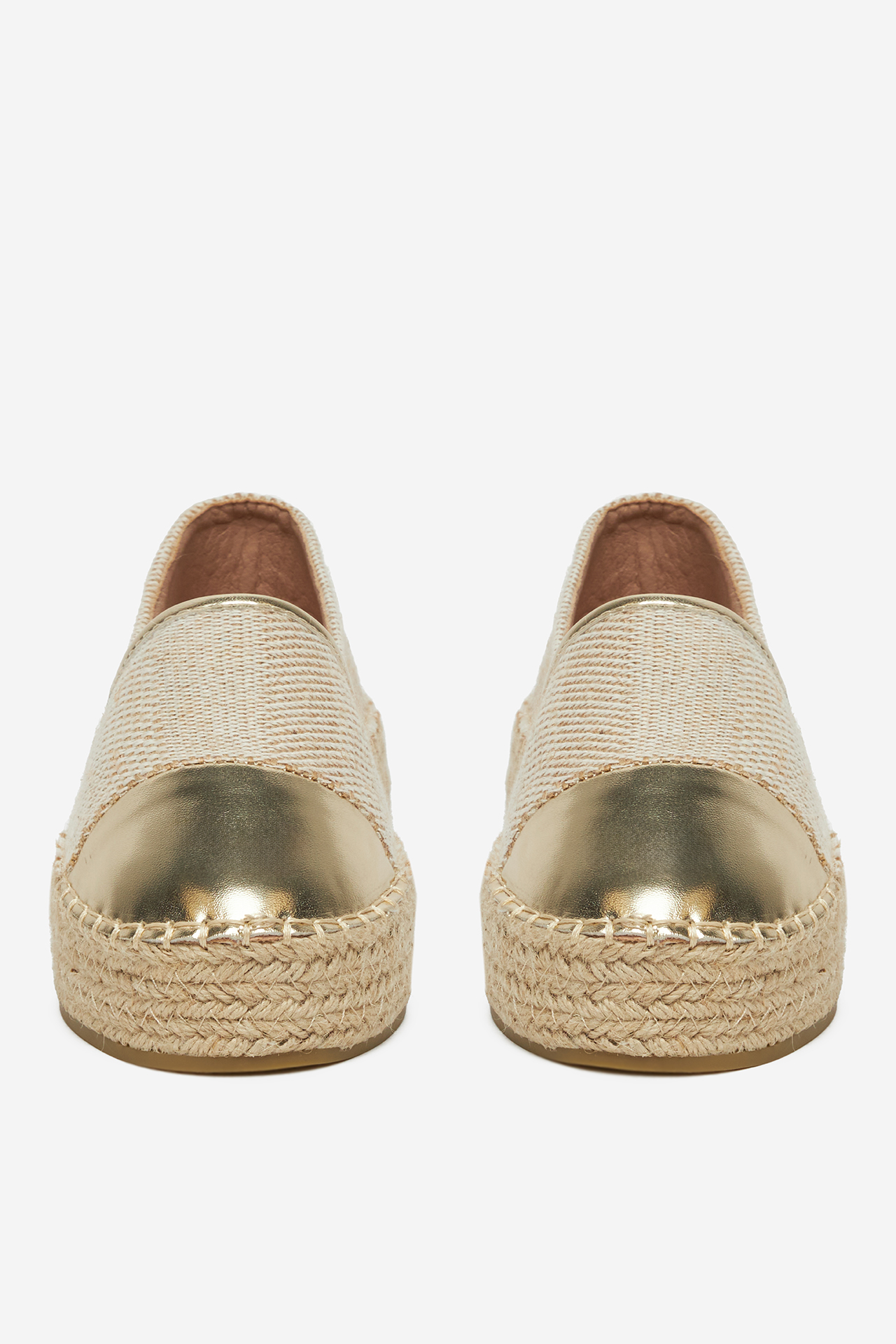 Espadrilky ZLATÁ