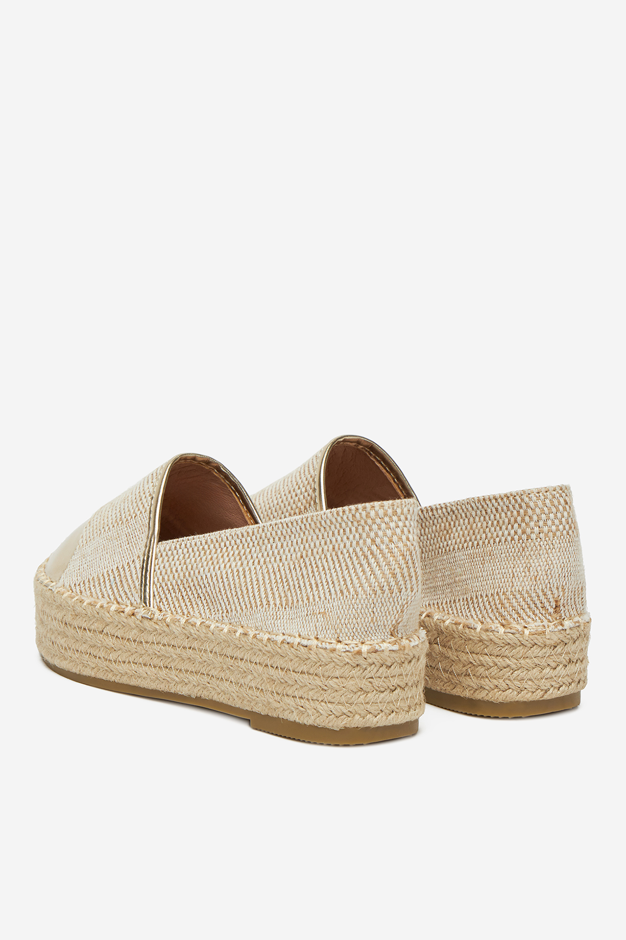 Espadrilky ZLATÁ