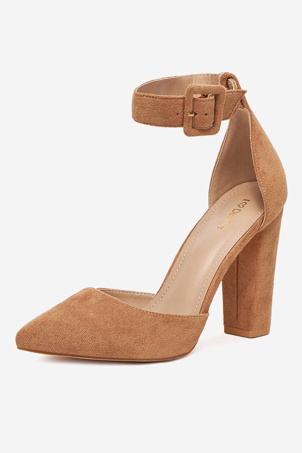 Pantofi cu toc BEJ ÎNCHIS