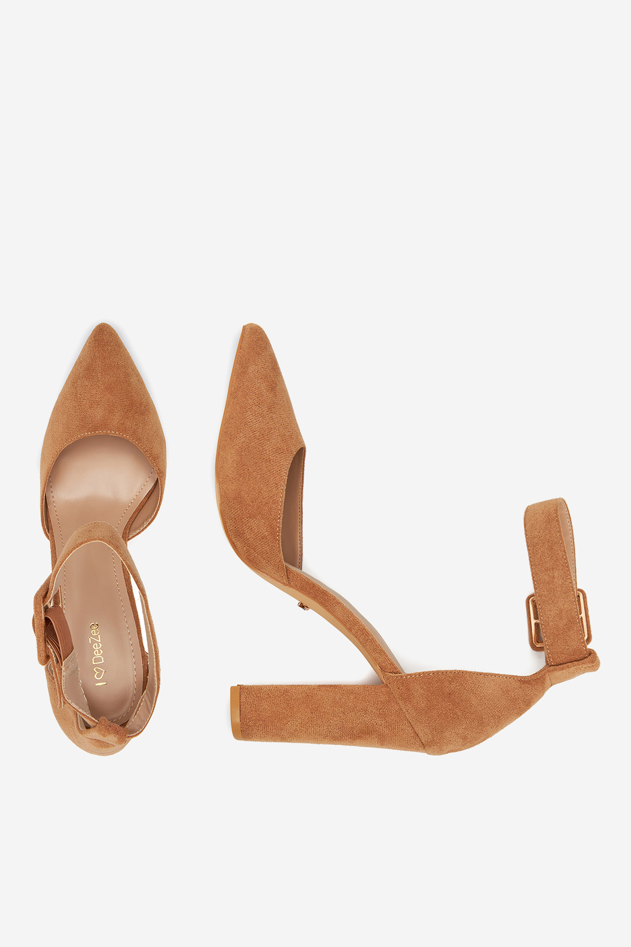 Pantofi cu toc BEJ ÎNCHIS