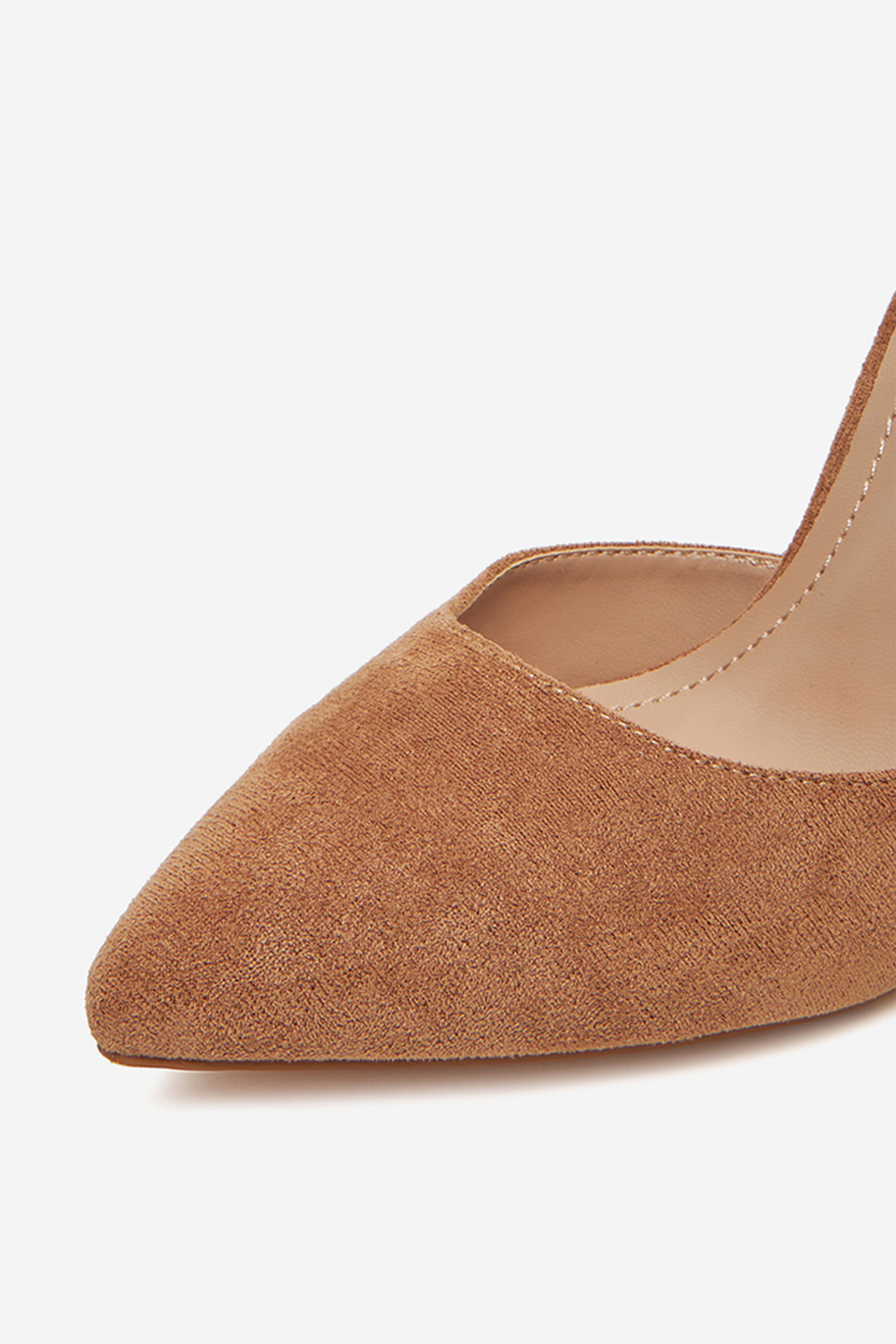 Pantofi cu toc BEJ ÎNCHIS