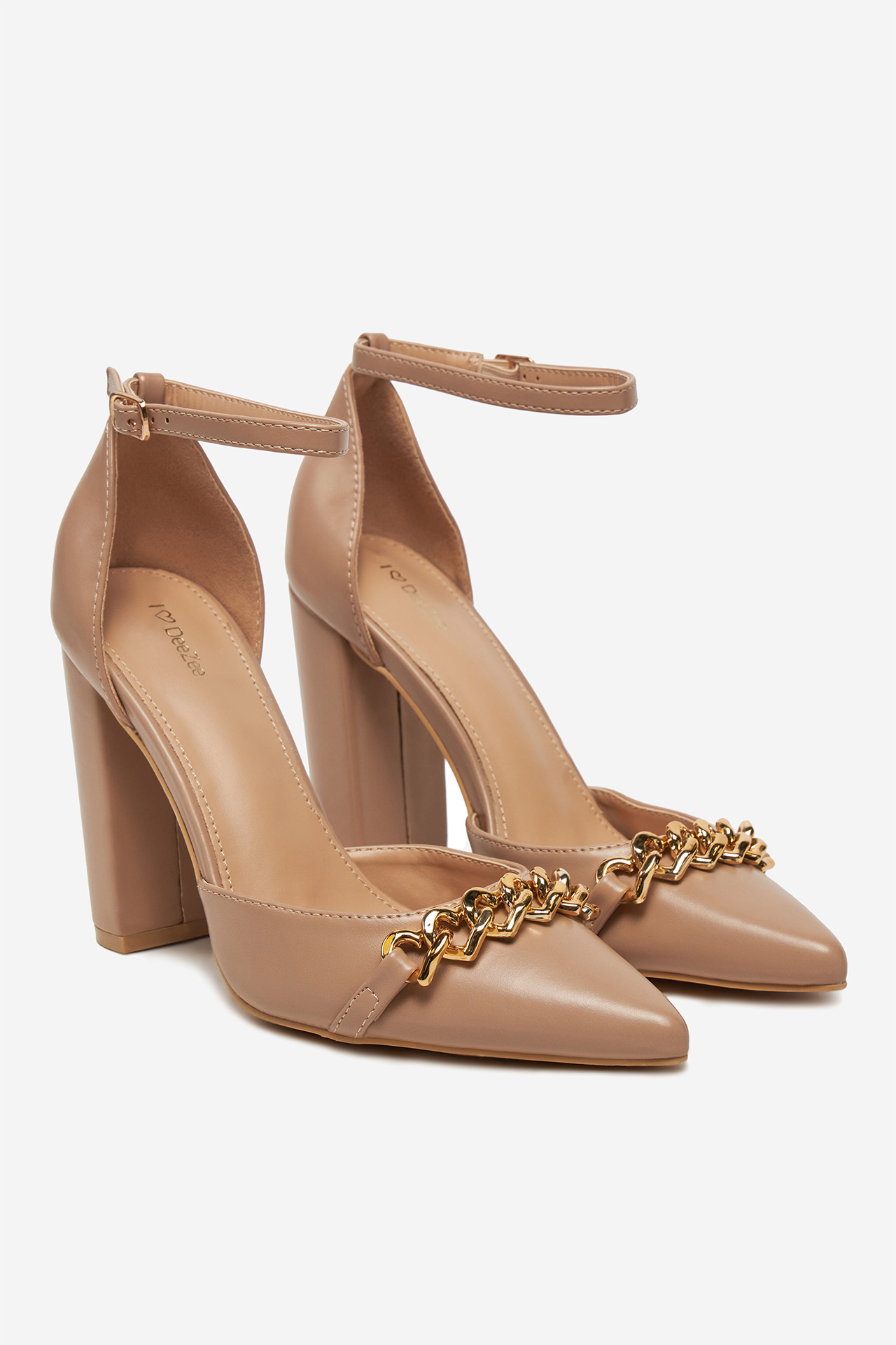 Lodičky DeeZee HT93996-A5 BÉŽOVÁ