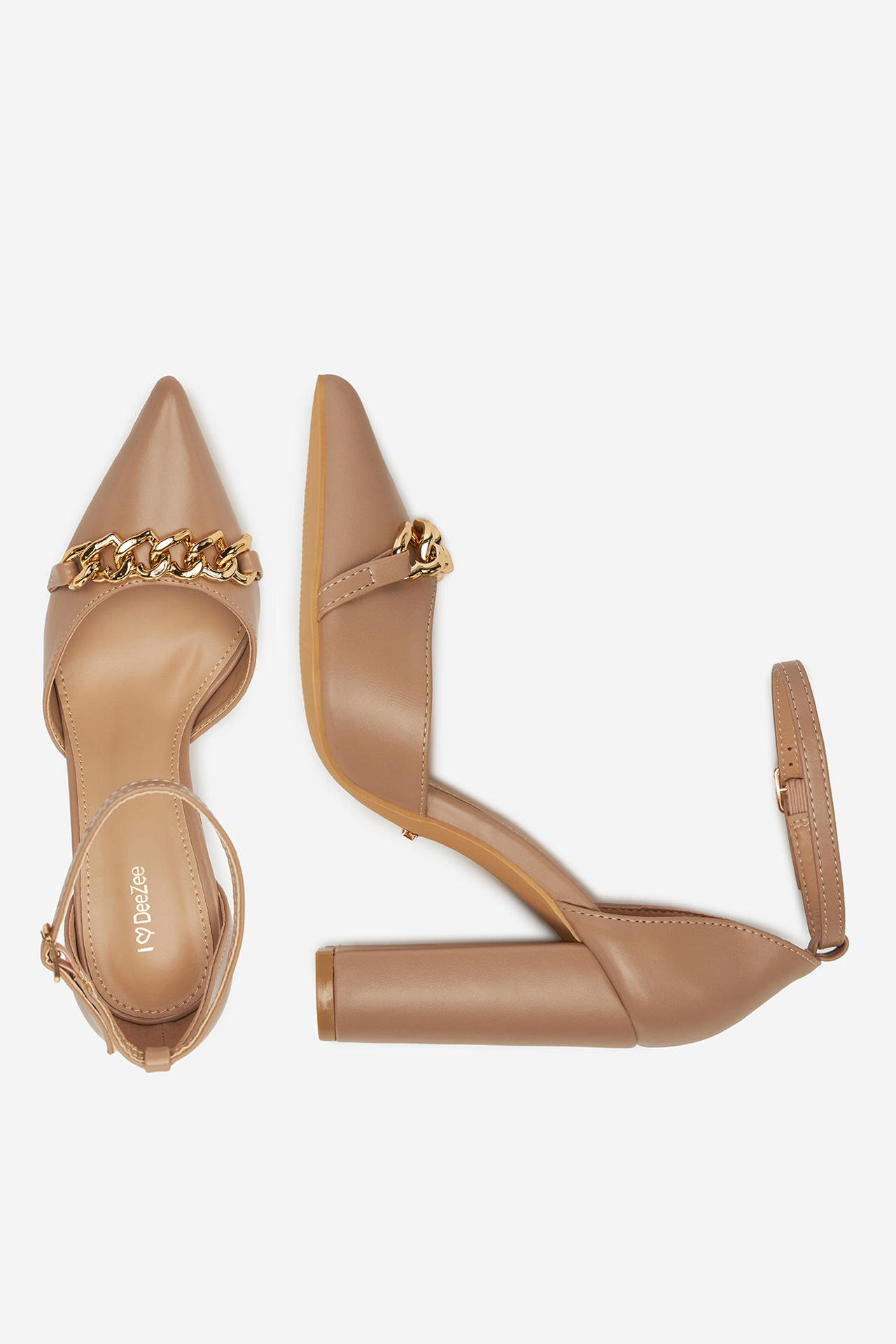 Lodičky DeeZee HT93996-A5 BÉŽOVÁ