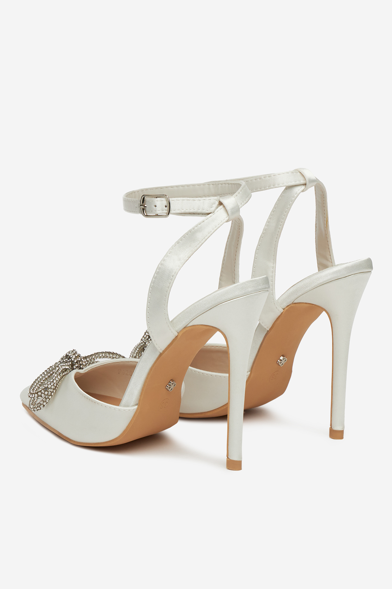 Pantofi stiletto ALB