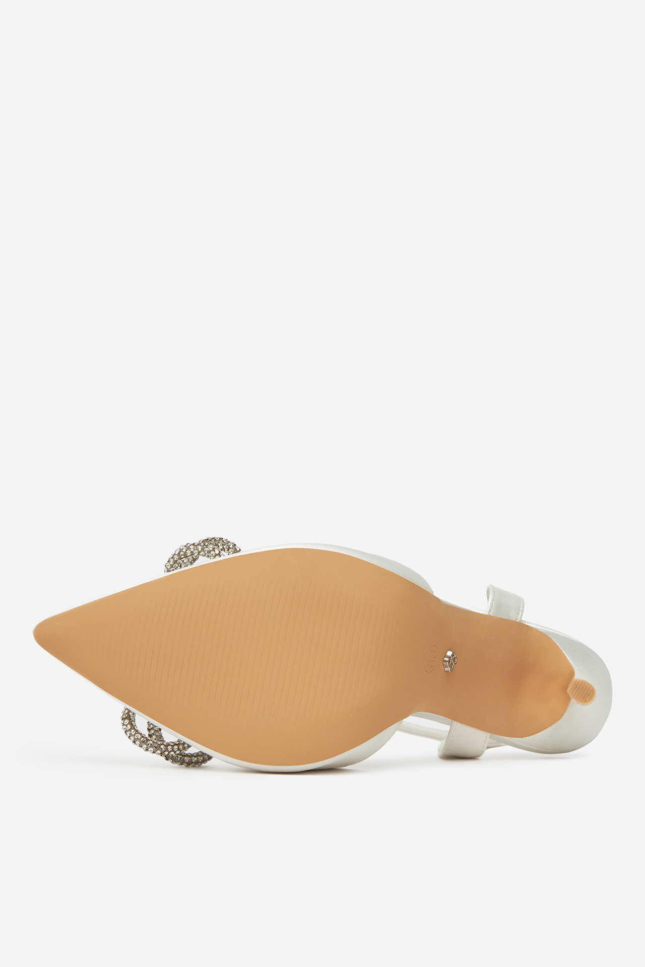 Pantofi stiletto ALB