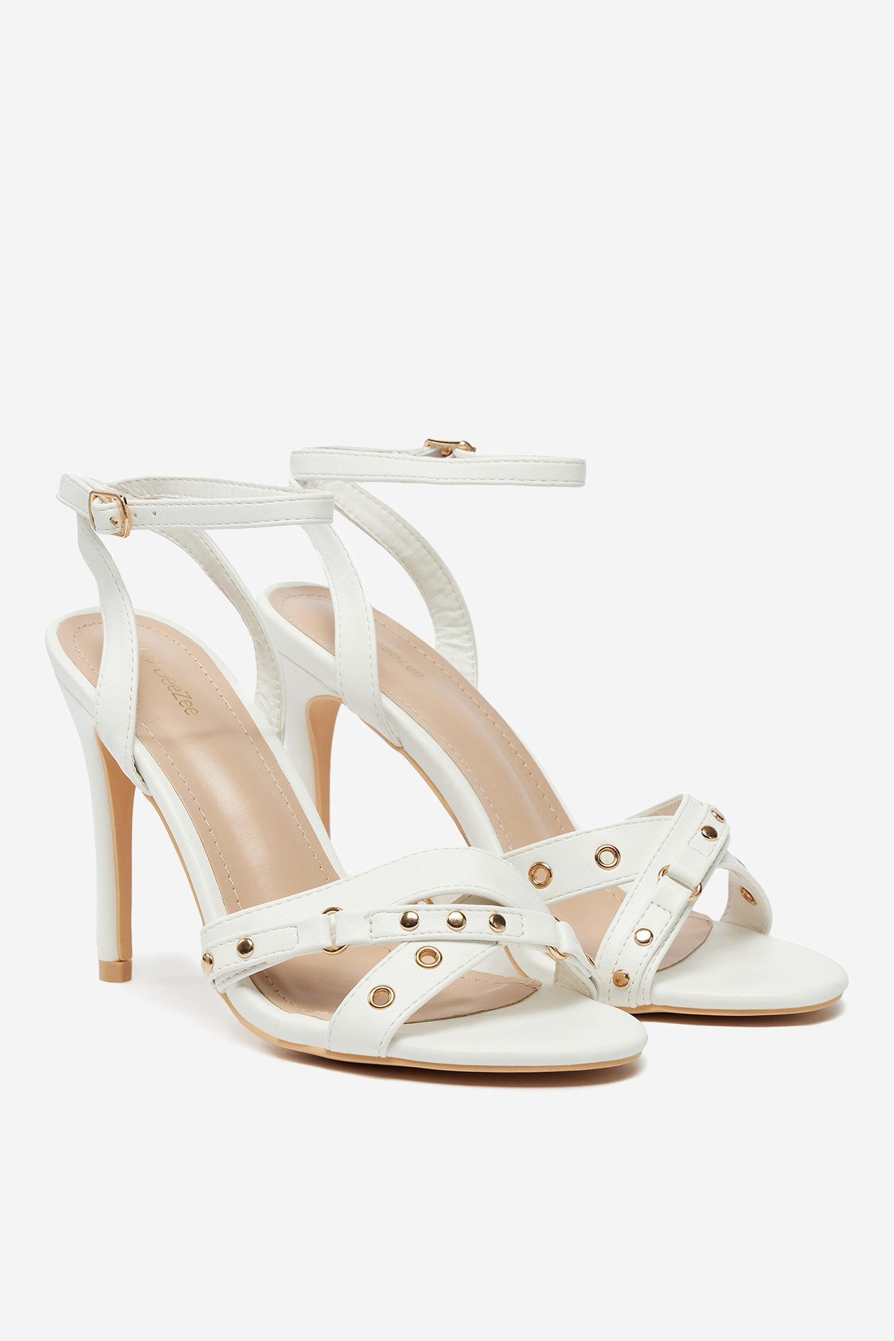 Sandály DeeZee F89725-268 BÍLÁ