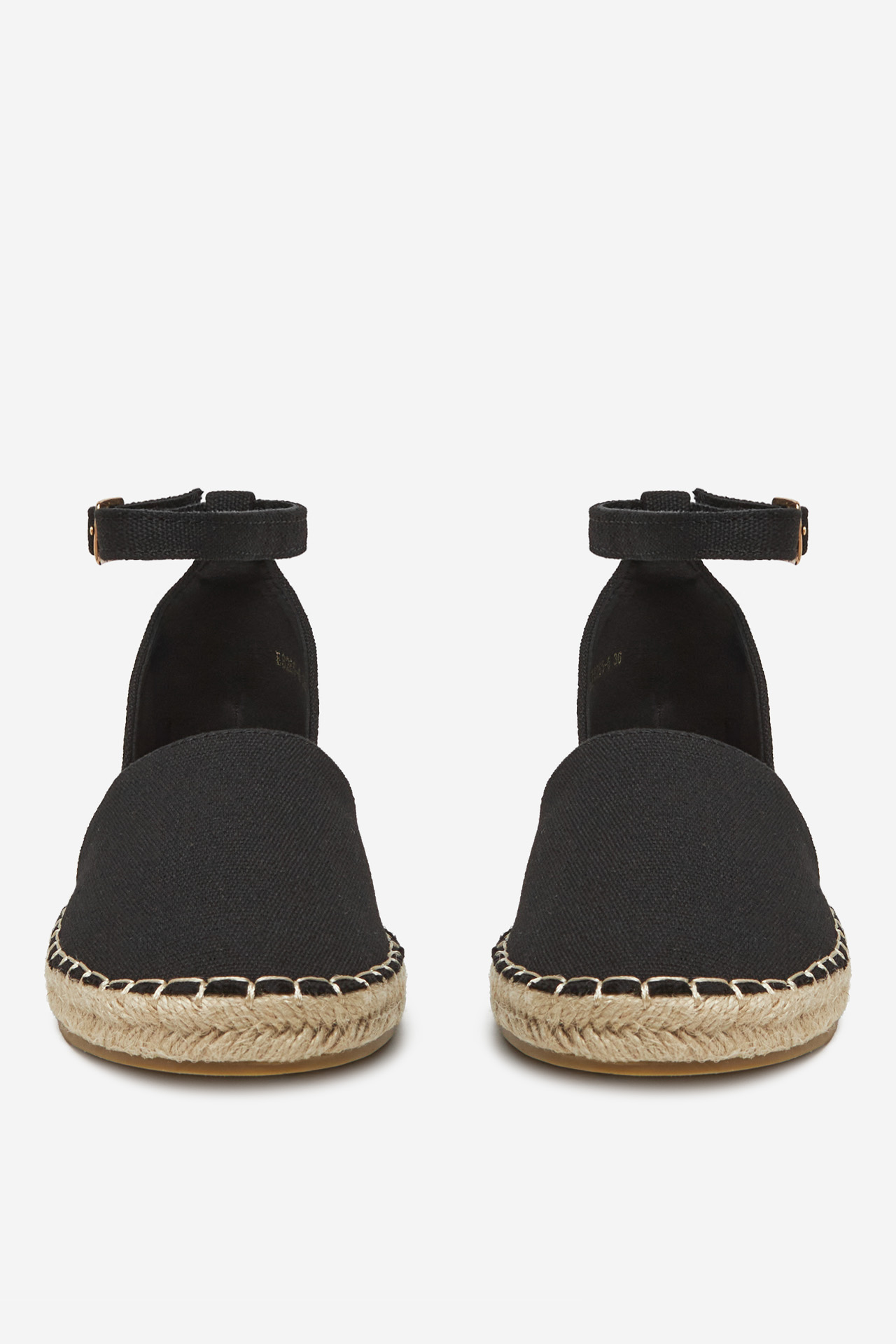 Espadrilky ČERNÁ