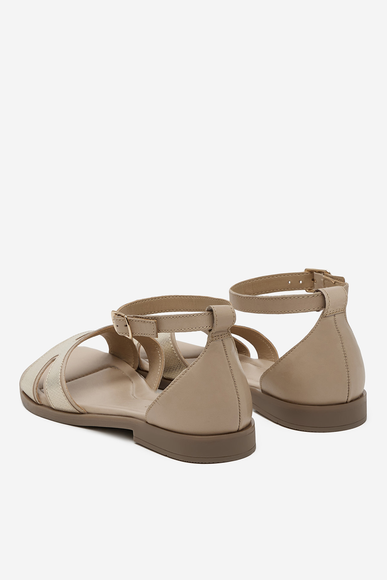 Sandály BÉŽOVÁ