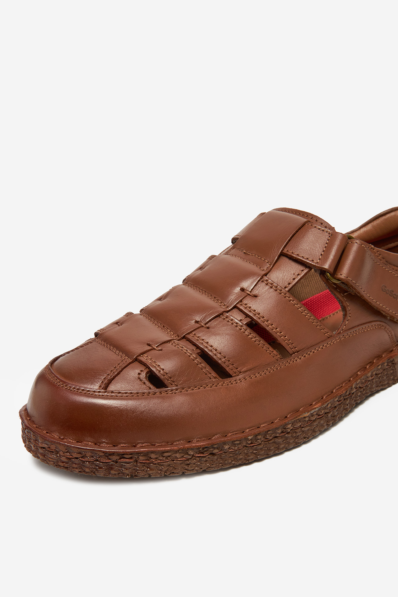 Sandály SVĚTLE HNĚDÁ