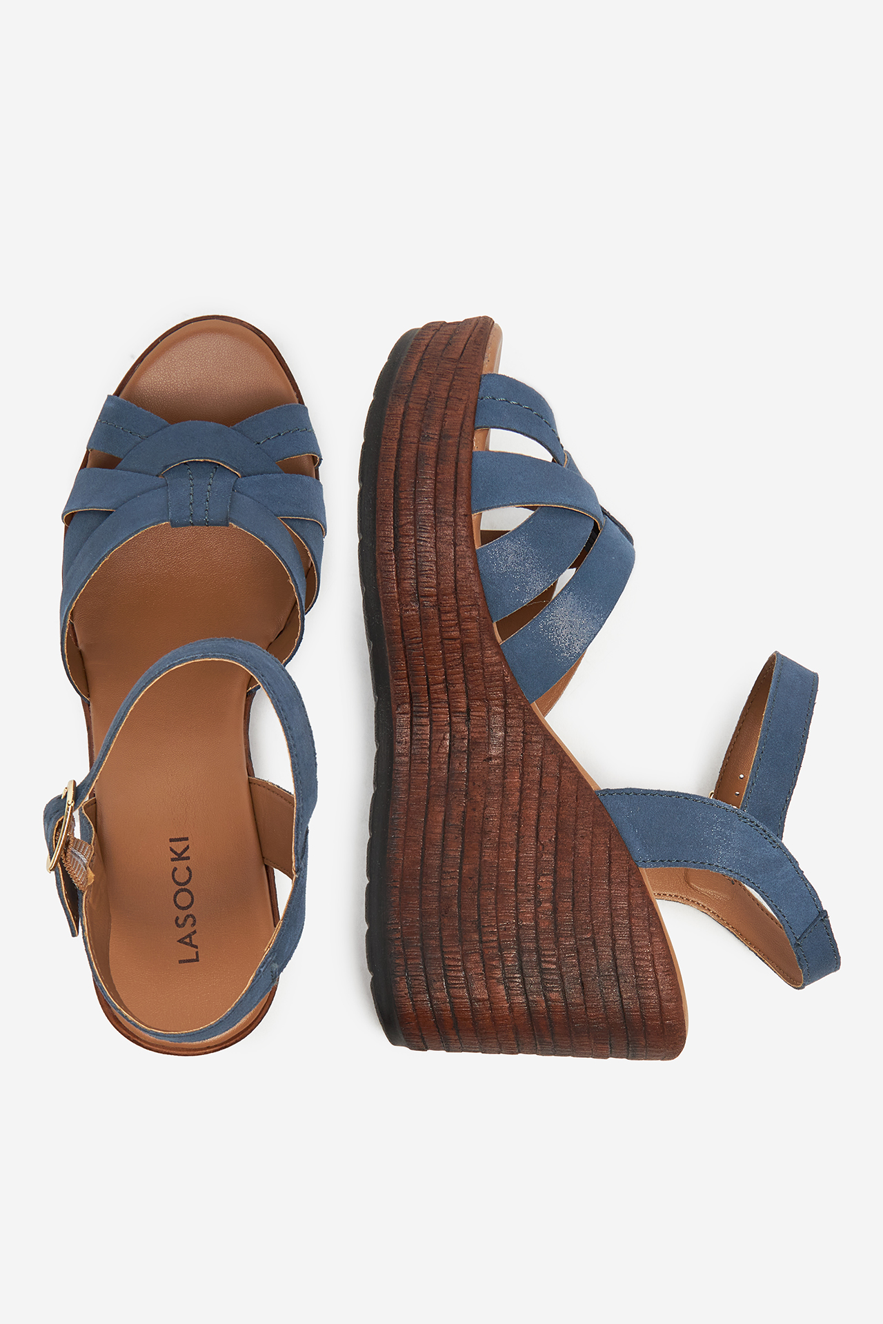 Sandály BLANKYTNĚ MODRÁ