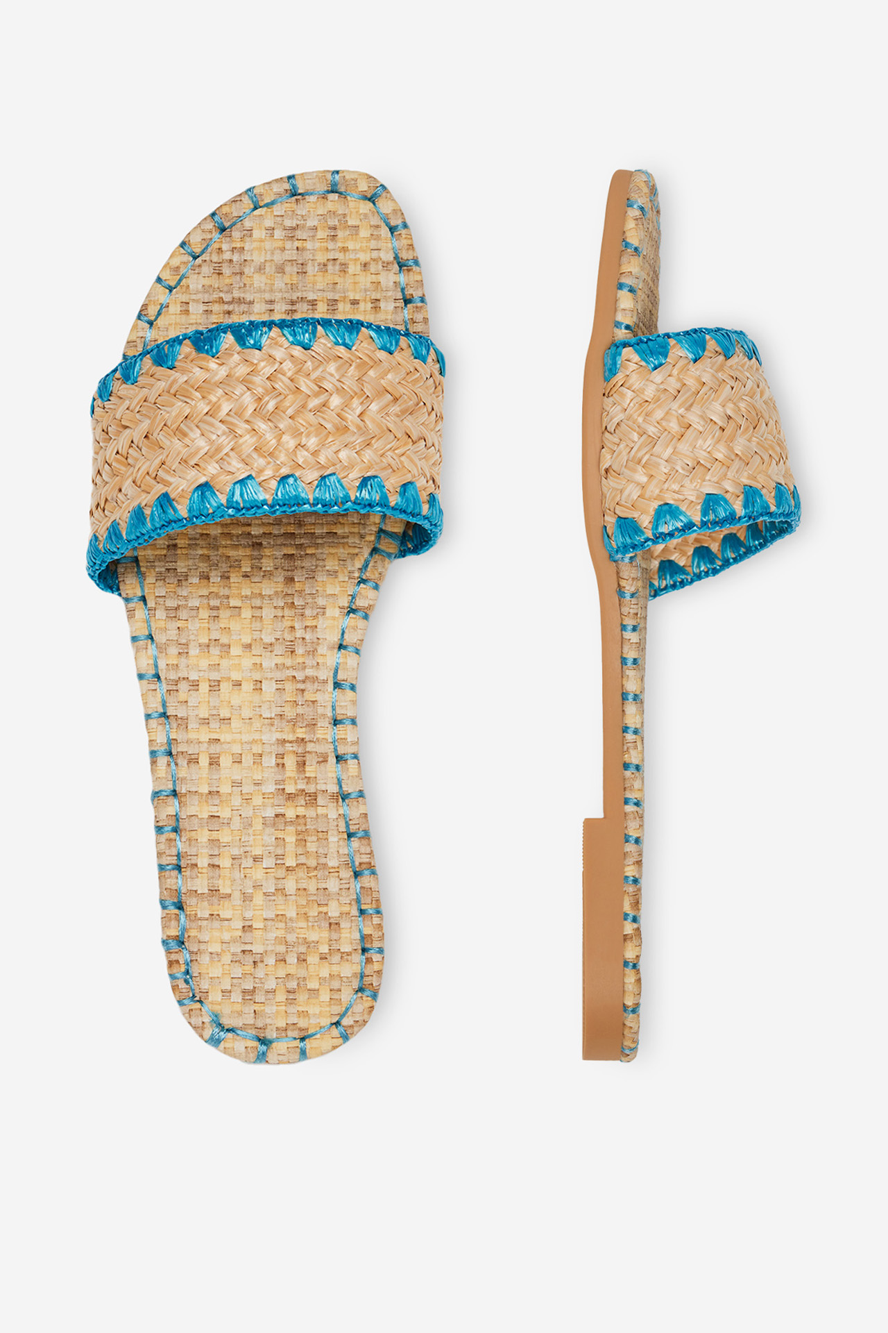 Pantofle BLANKYTNĚ MODRÁ