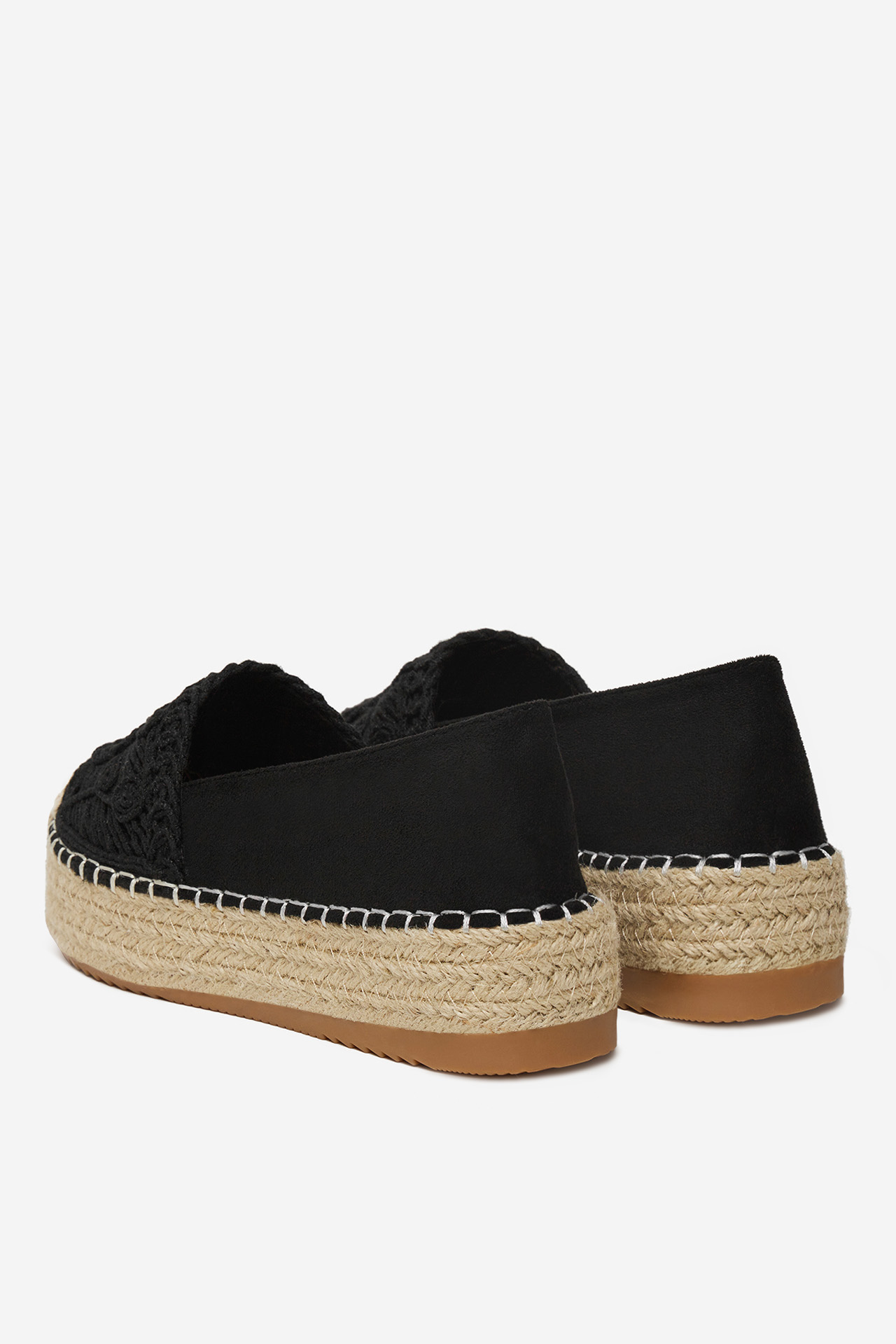 Espadrilky ČERNÁ