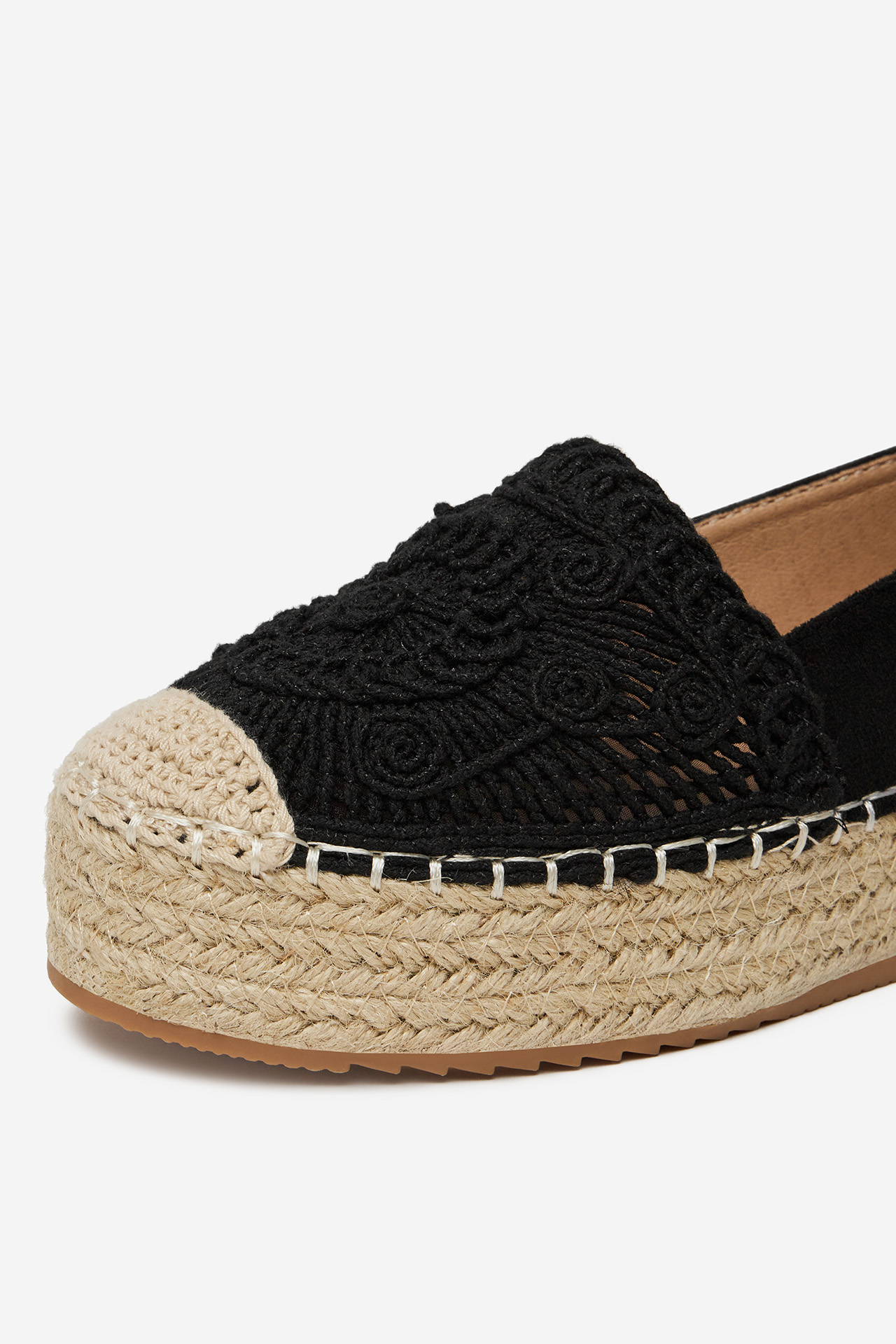 Espadrilky ČERNÁ