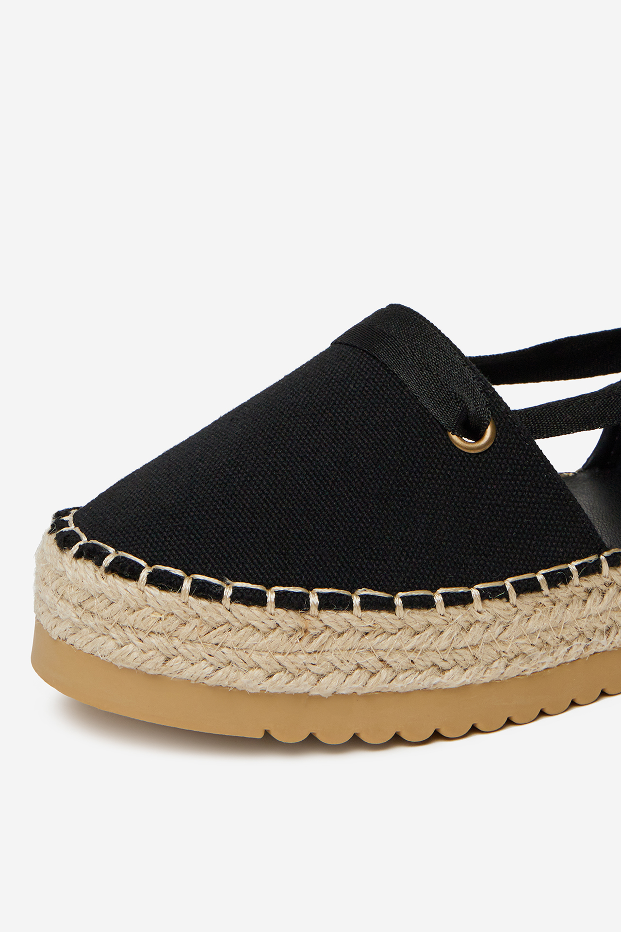 Espadrilky ČERNÁ