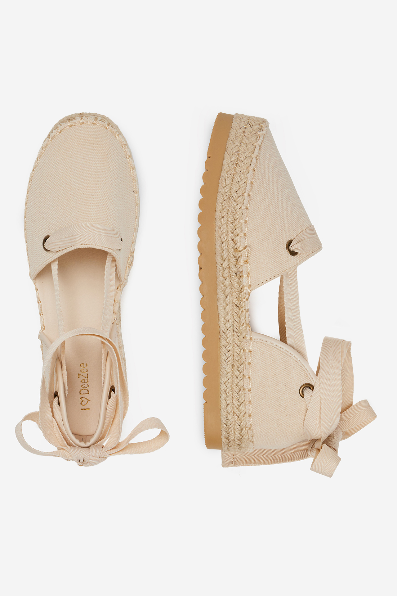 Espadrilky BÉŽOVÁ