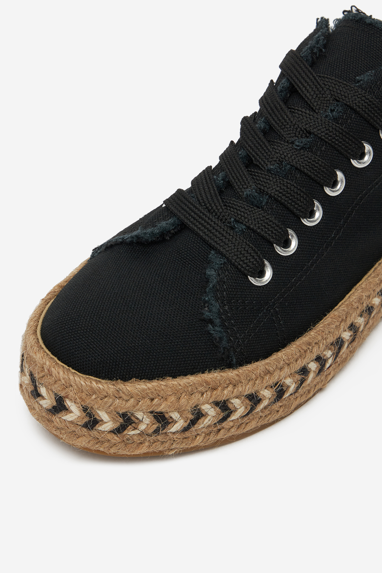 Espadrilky ČERNÁ