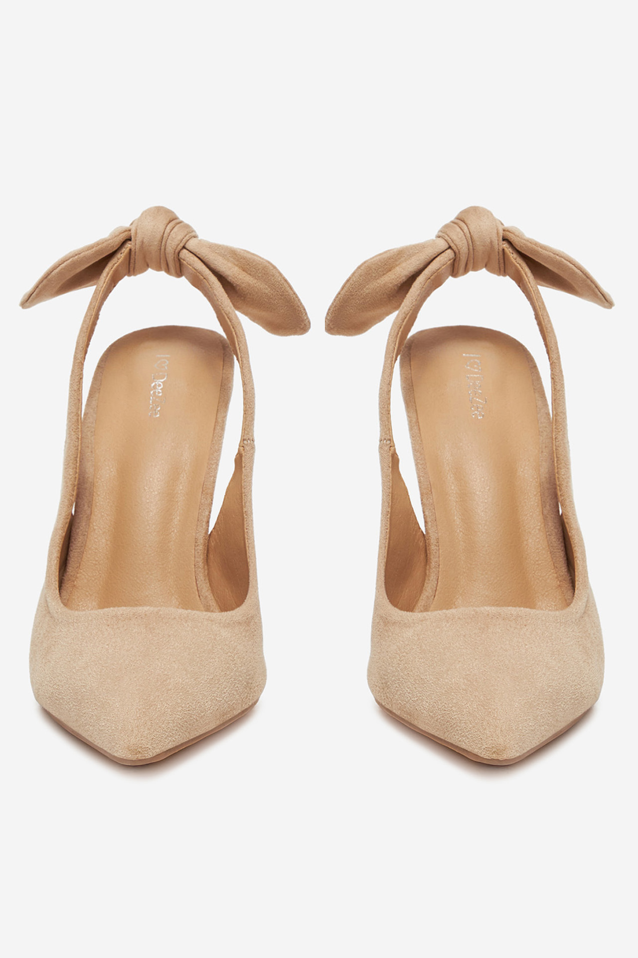 Čevlji z visoko peto Bež