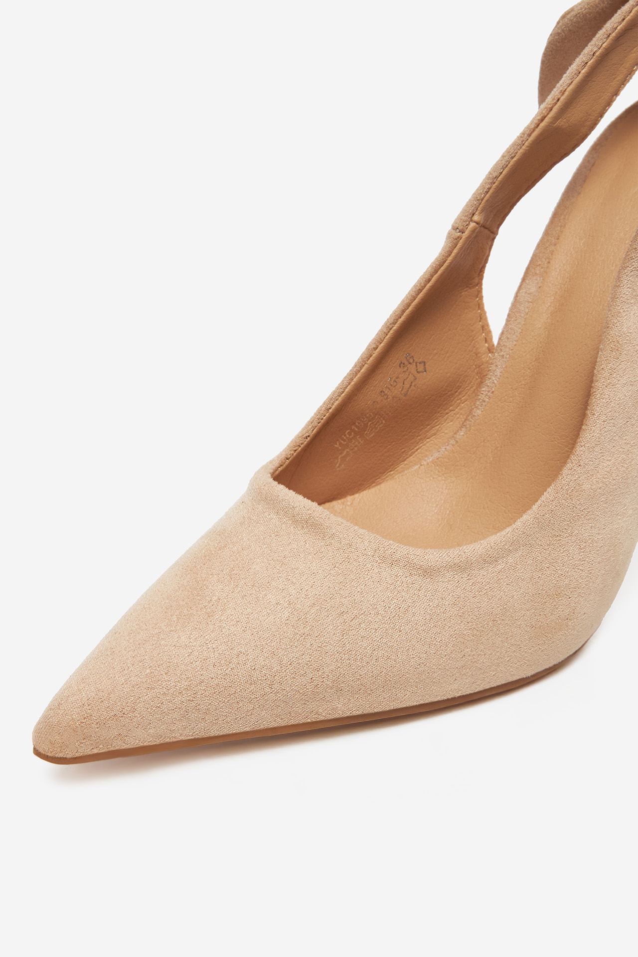 Čevlji z visoko peto Bež